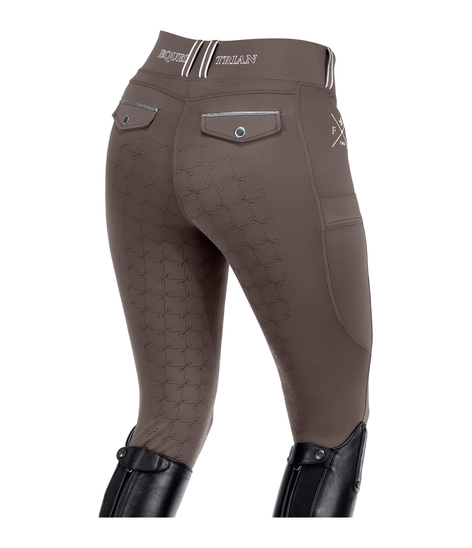 Leggings da equitazione full grip Malena