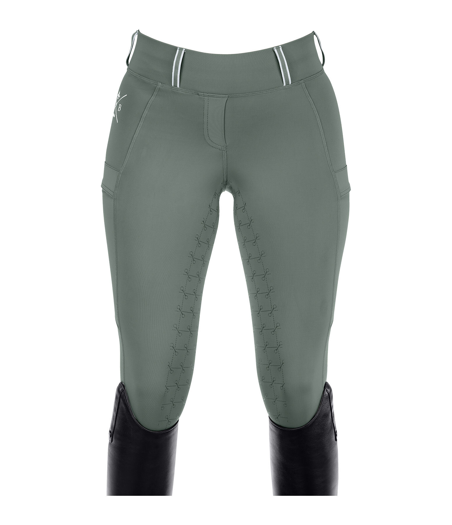 Leggings da equitazione full grip Malena