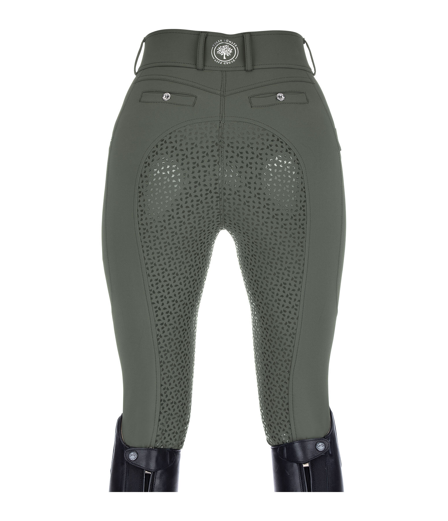 Pantaloni da equitazione full grip Life Cycle