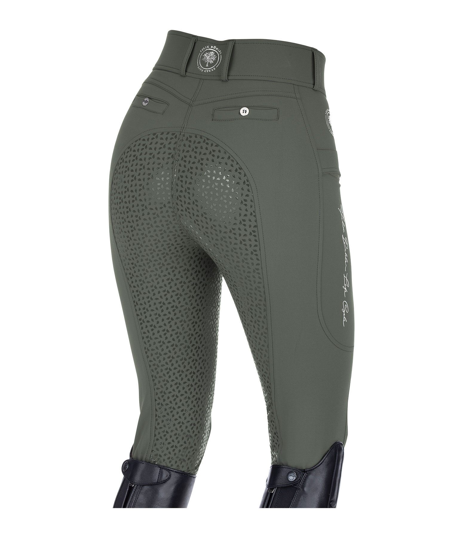 Pantaloni da equitazione full grip Life Cycle