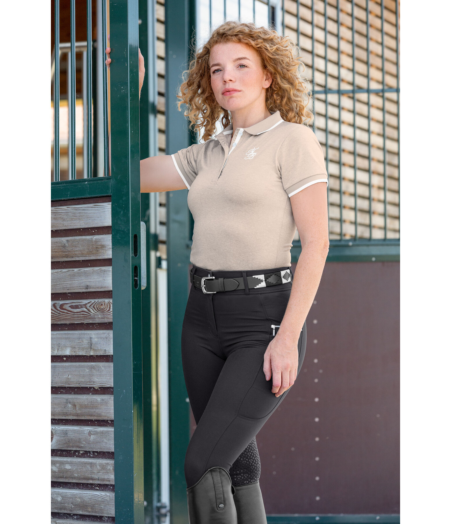 Pantaloni da equitazione full grip Life Cycle