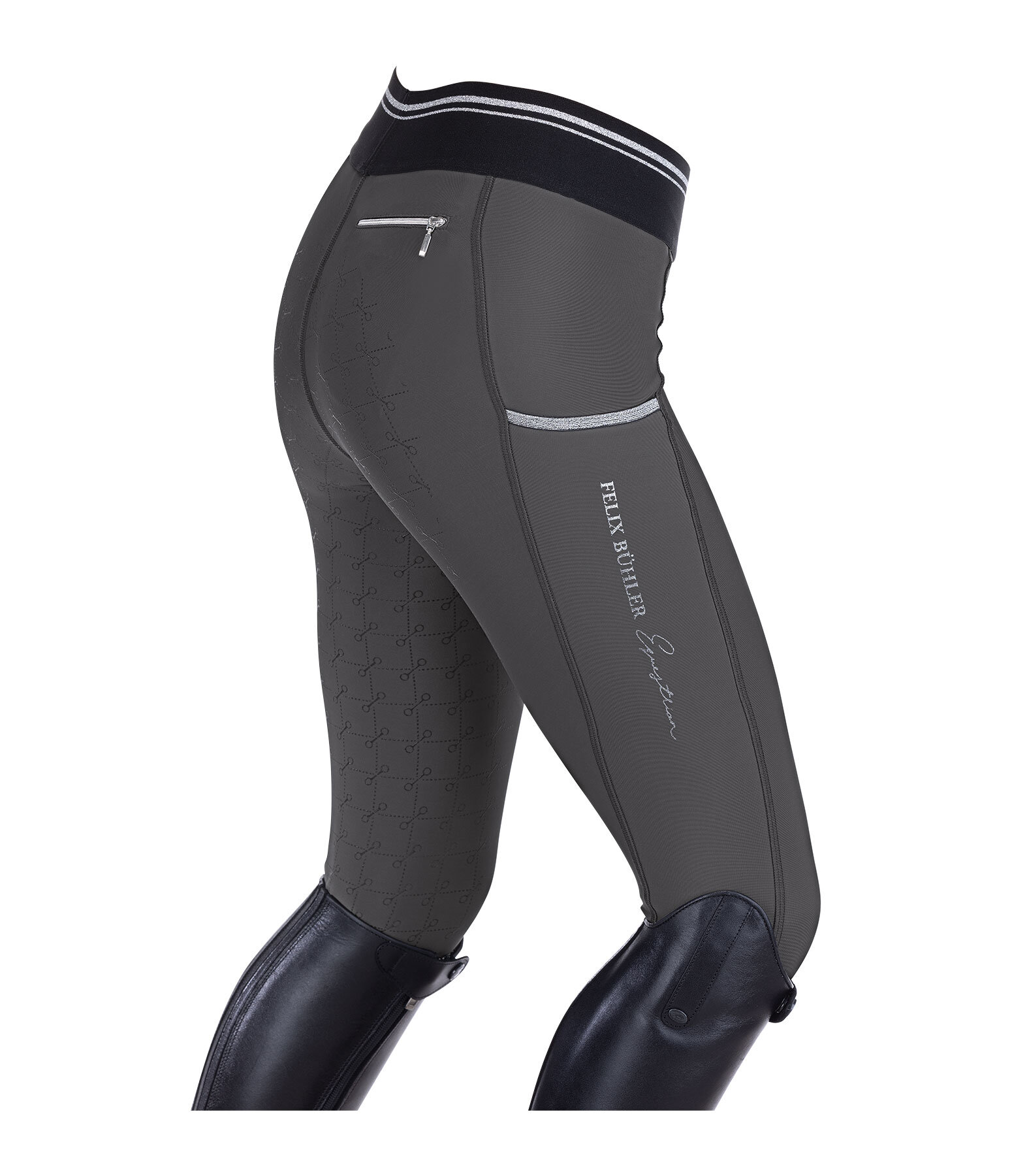 Leggings da equitazione full grip Maileen