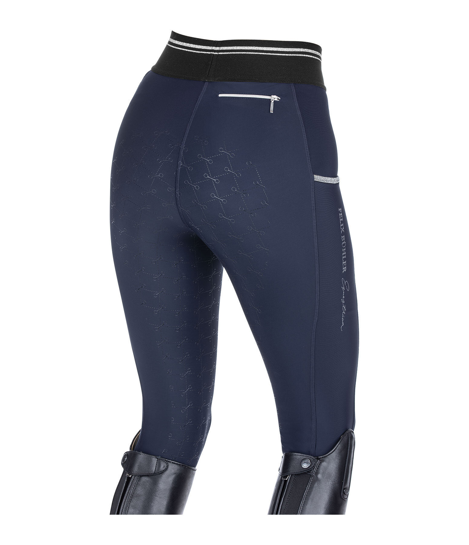 Leggings da equitazione full grip Maileen