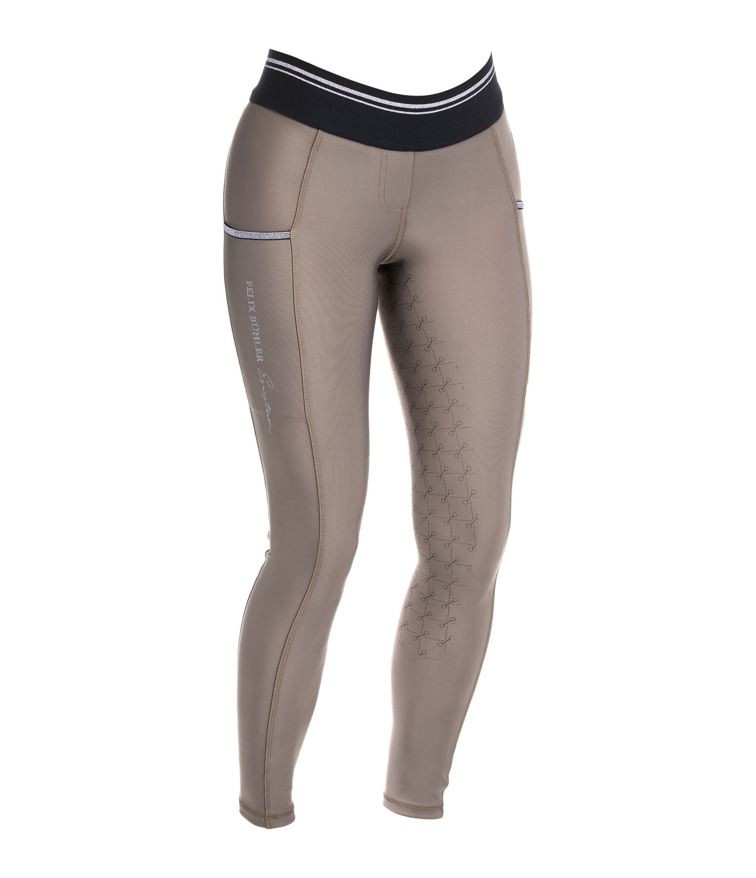 Leggings da equitazione full grip Maileen