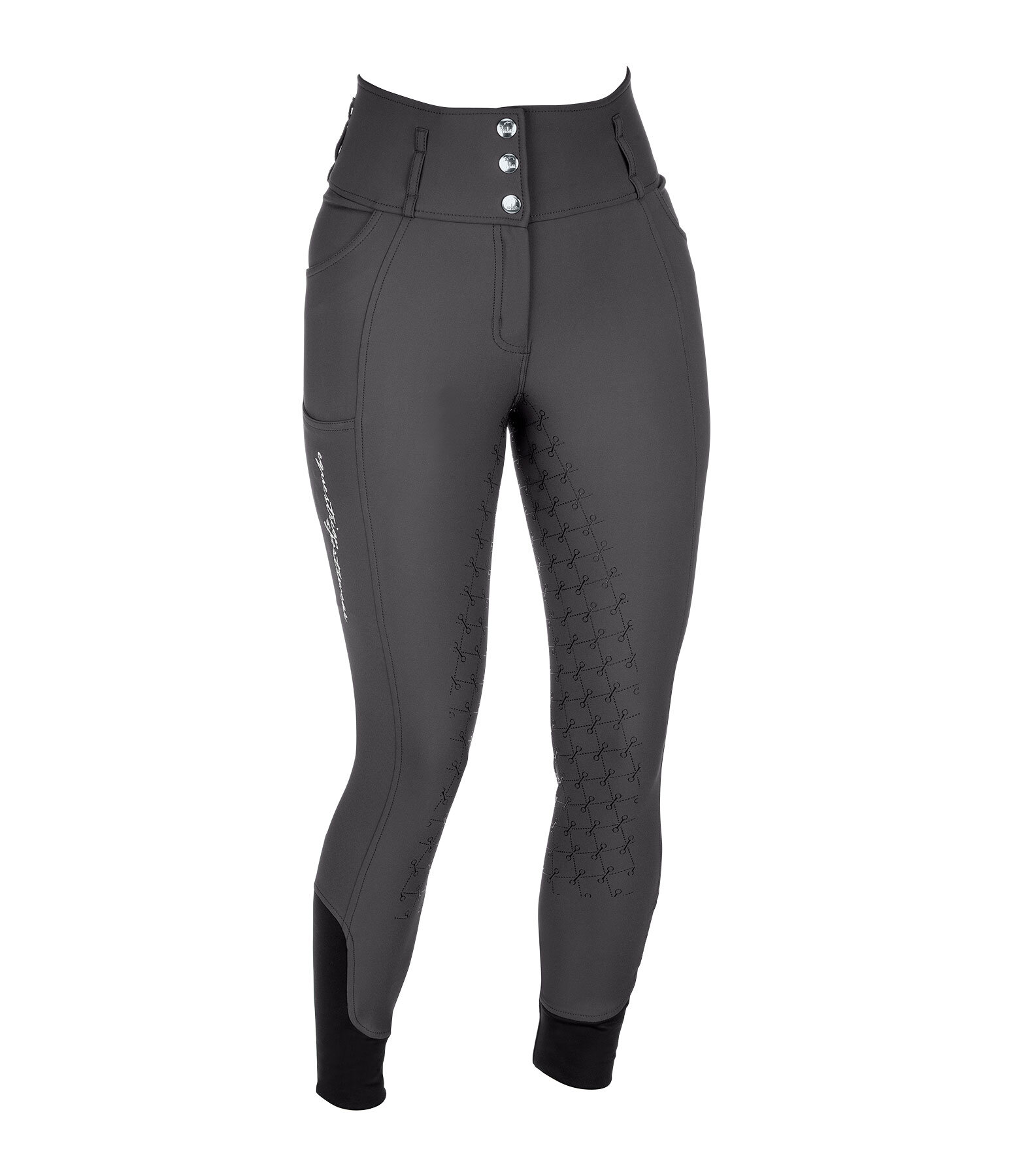 Pantaloni da equitazione full grip a vita alta comfort Tabea