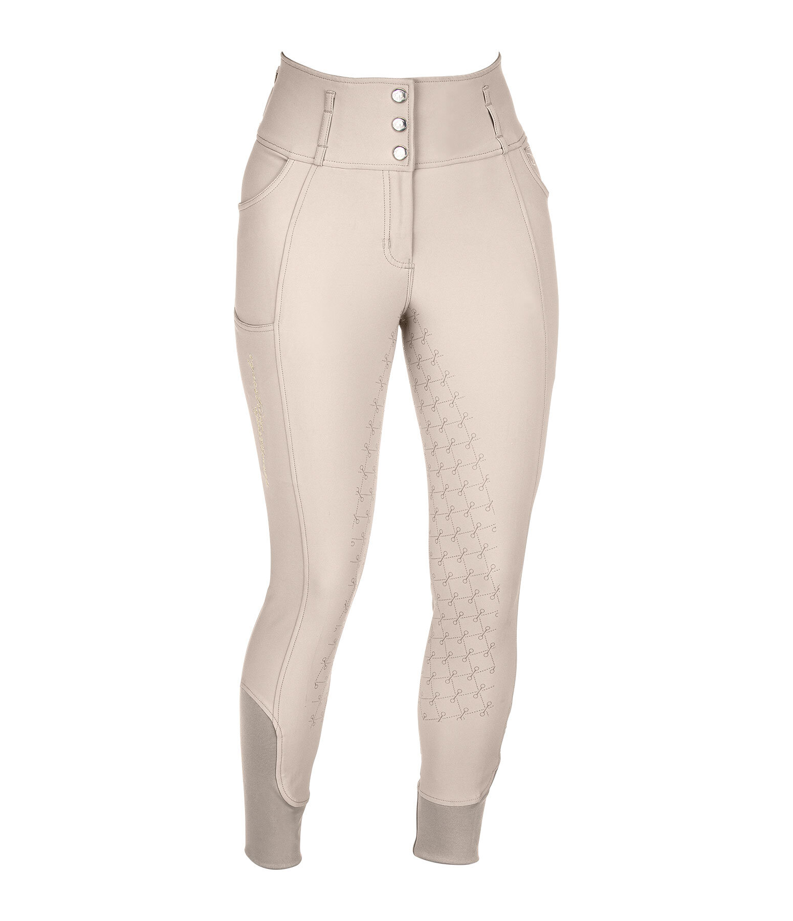 Pantaloni da equitazione full grip a vita alta comfort Tabea