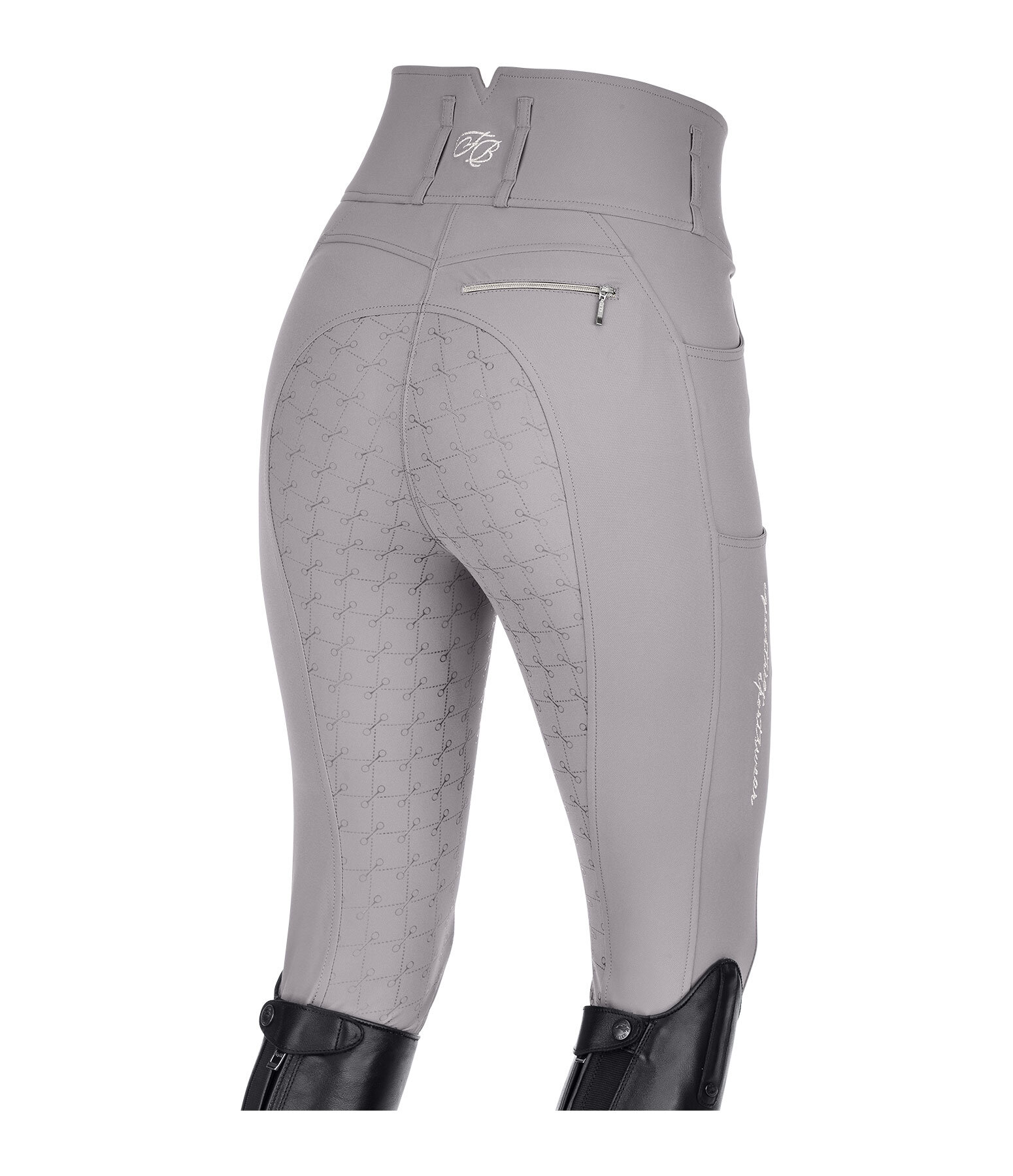 Pantaloni da equitazione a vita alta full grip Tabea
