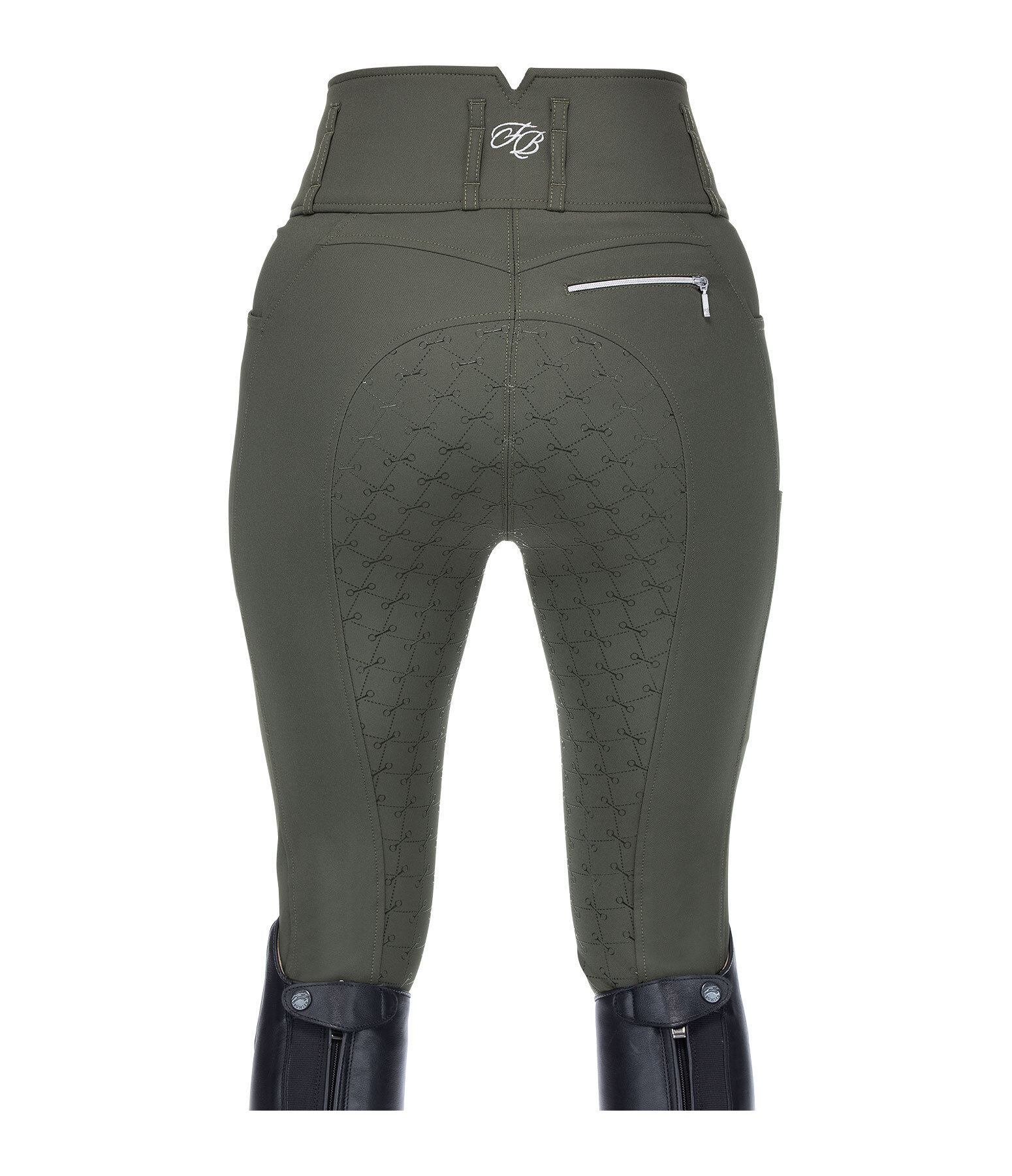 Pantaloni da equitazione a vita alta full grip Tabea