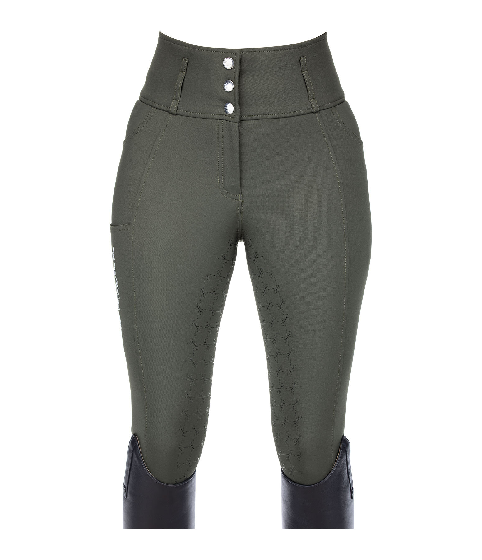 Pantaloni da equitazione a vita alta full grip Tabea