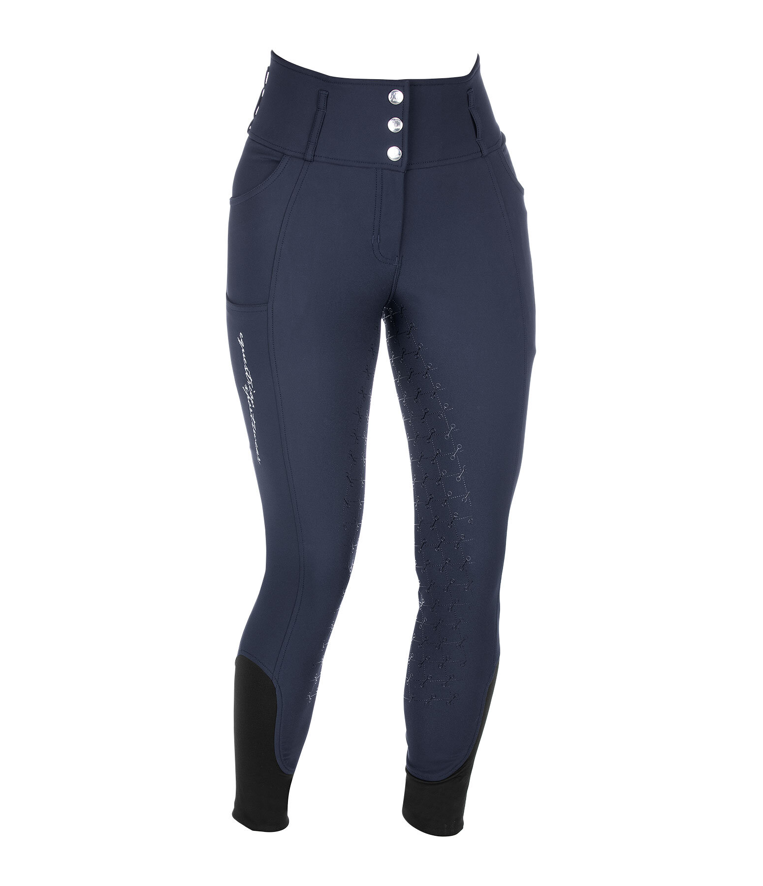 Pantaloni da equitazione full grip a vita alta comfort Tabea