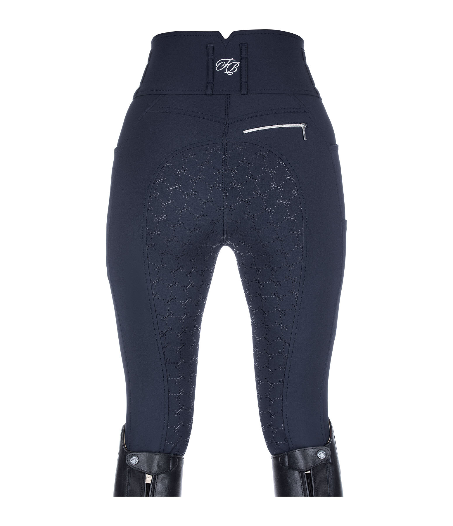 Pantaloni da equitazione a vita alta full grip Tabea