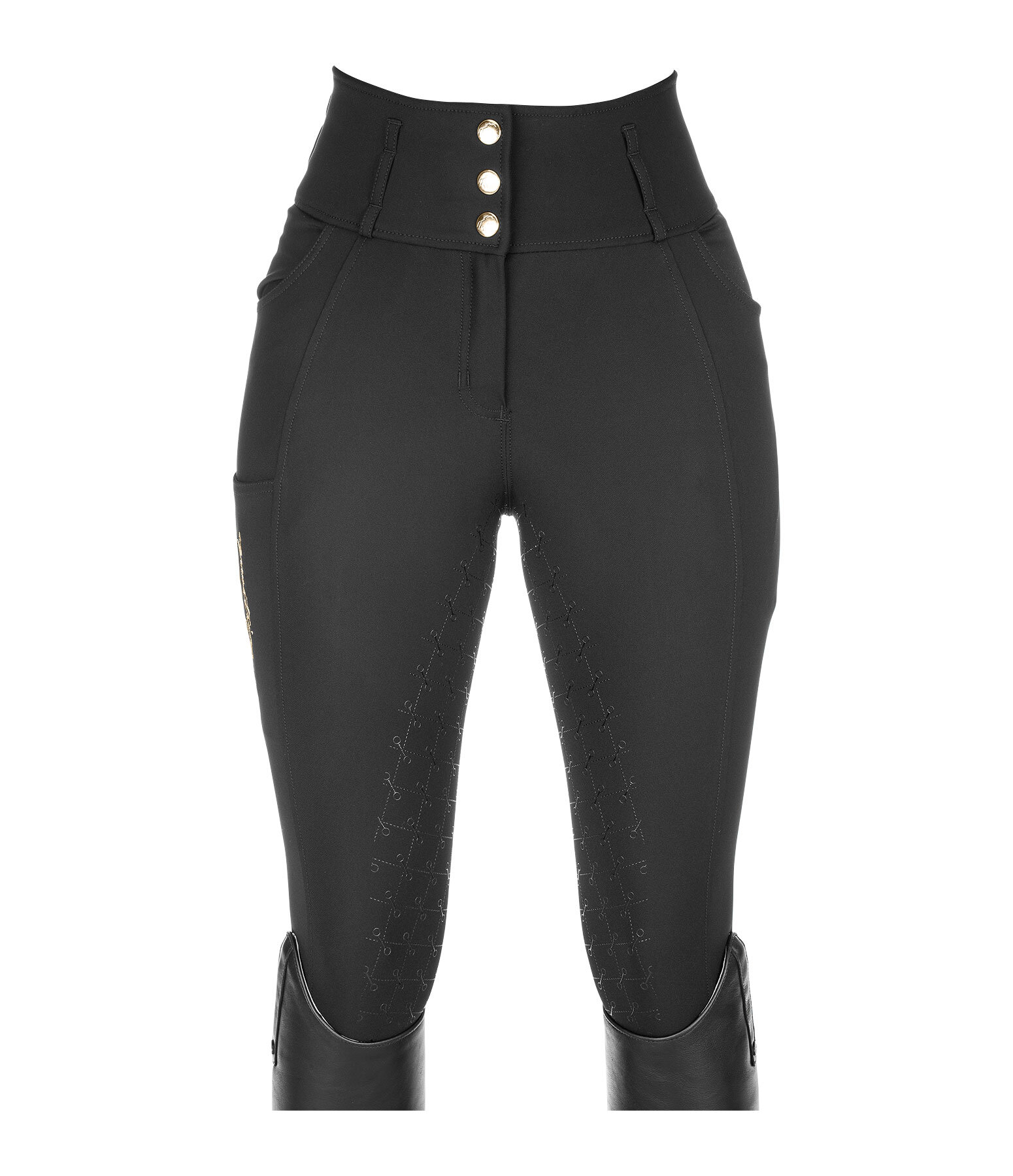 Pantaloni da equitazione a vita alta full grip Tabea