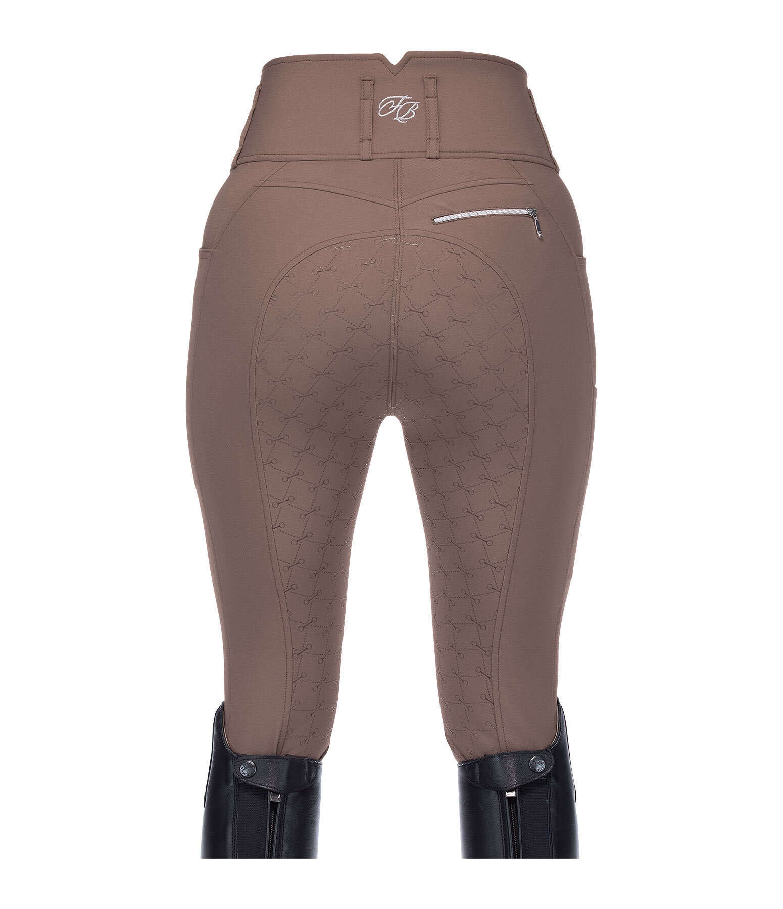 Pantaloni da equitazione a vita alta full grip Tabea