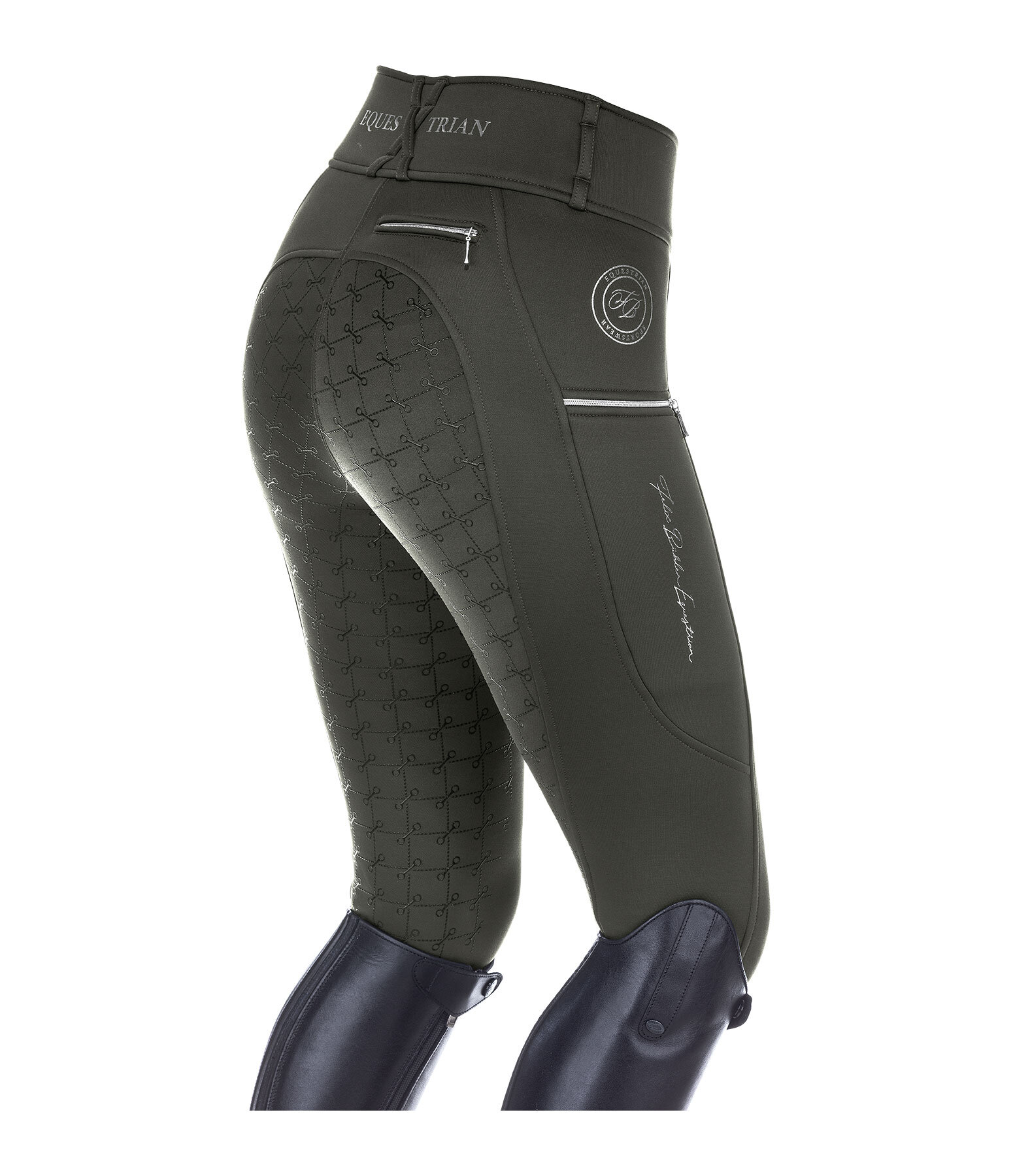 Pantaloni da equitazione hybrid termici full grip Cheyenne