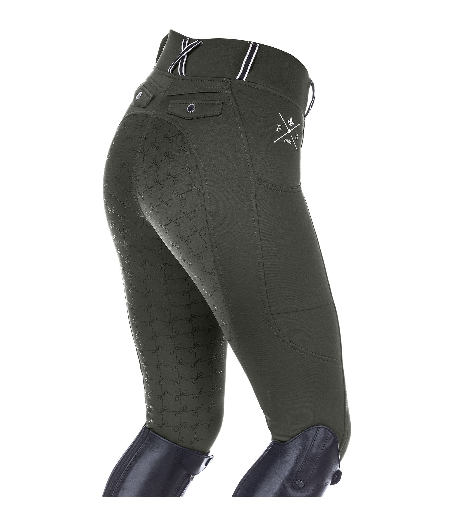 Leggings da equitazione termici full grip Juliette