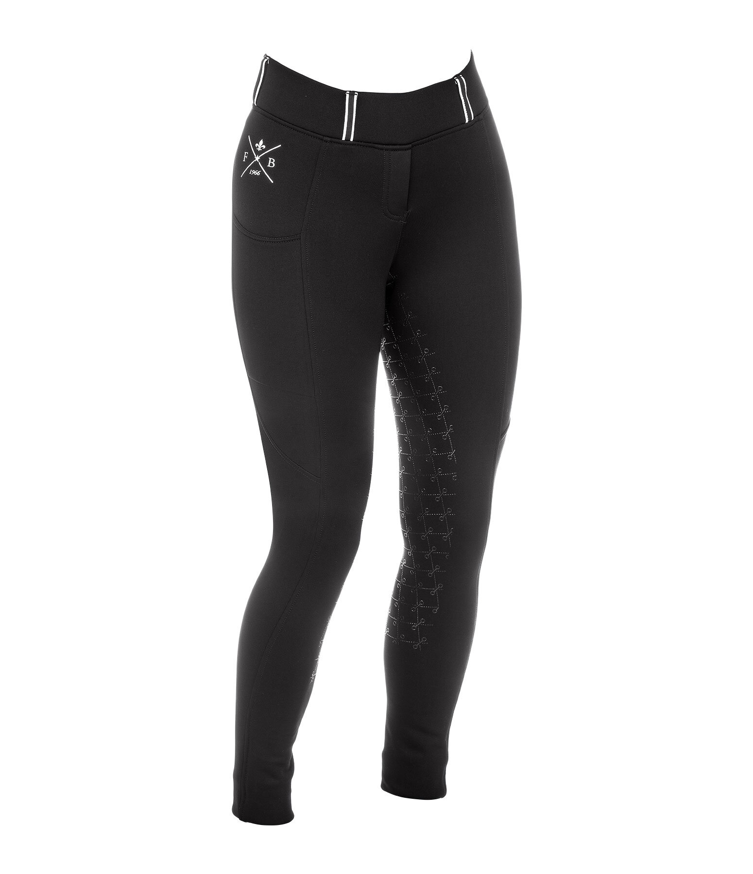 Leggings da equitazione termici full grip Juliette