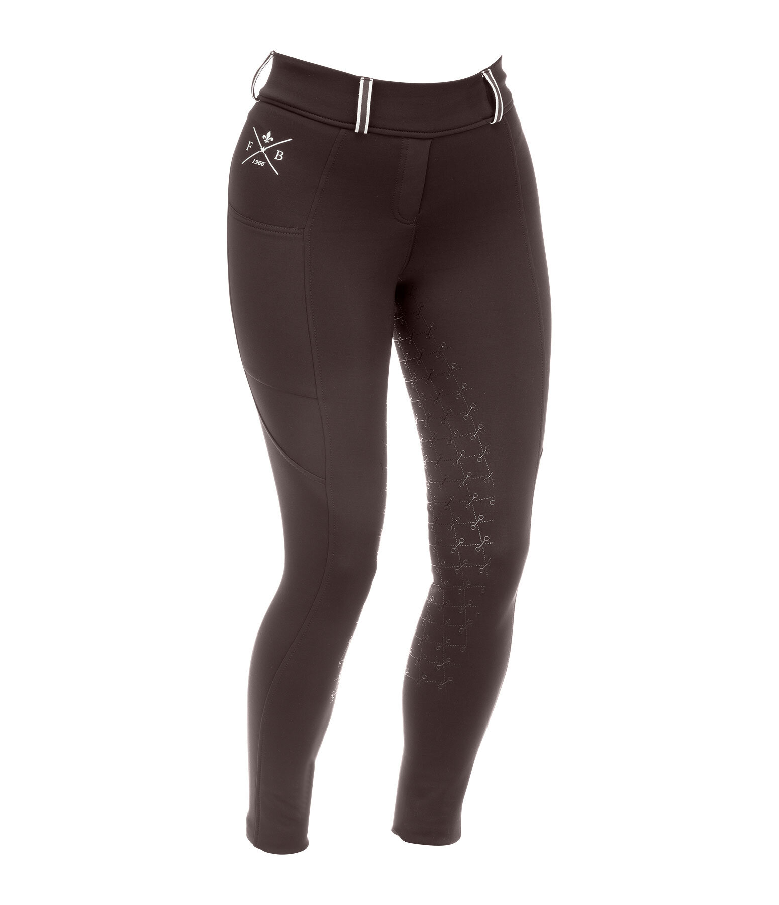 Leggings da equitazione termici full grip Juliette