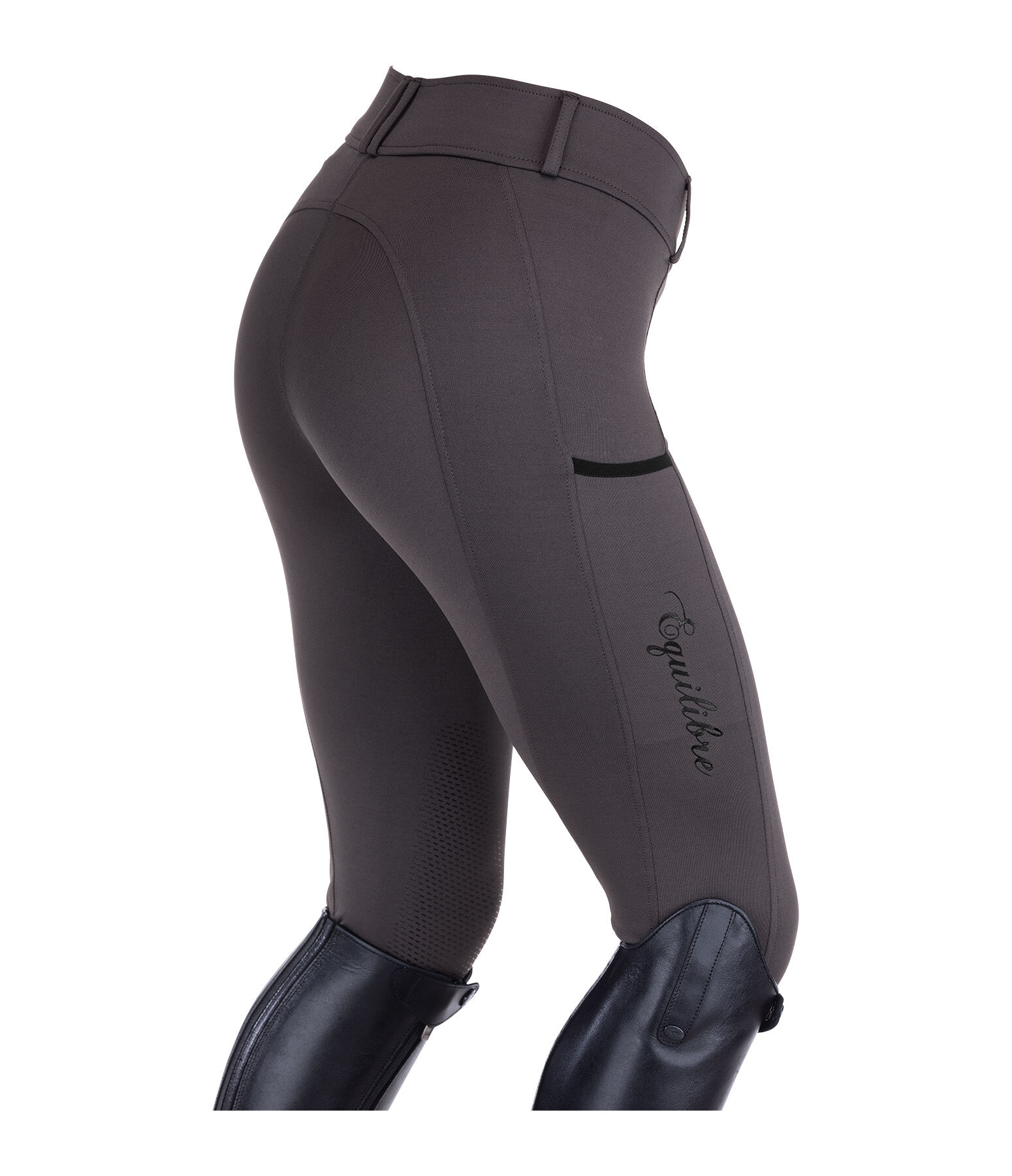 Pantaloni da equitazione hybrid con grip al ginocchio Functional-Basic