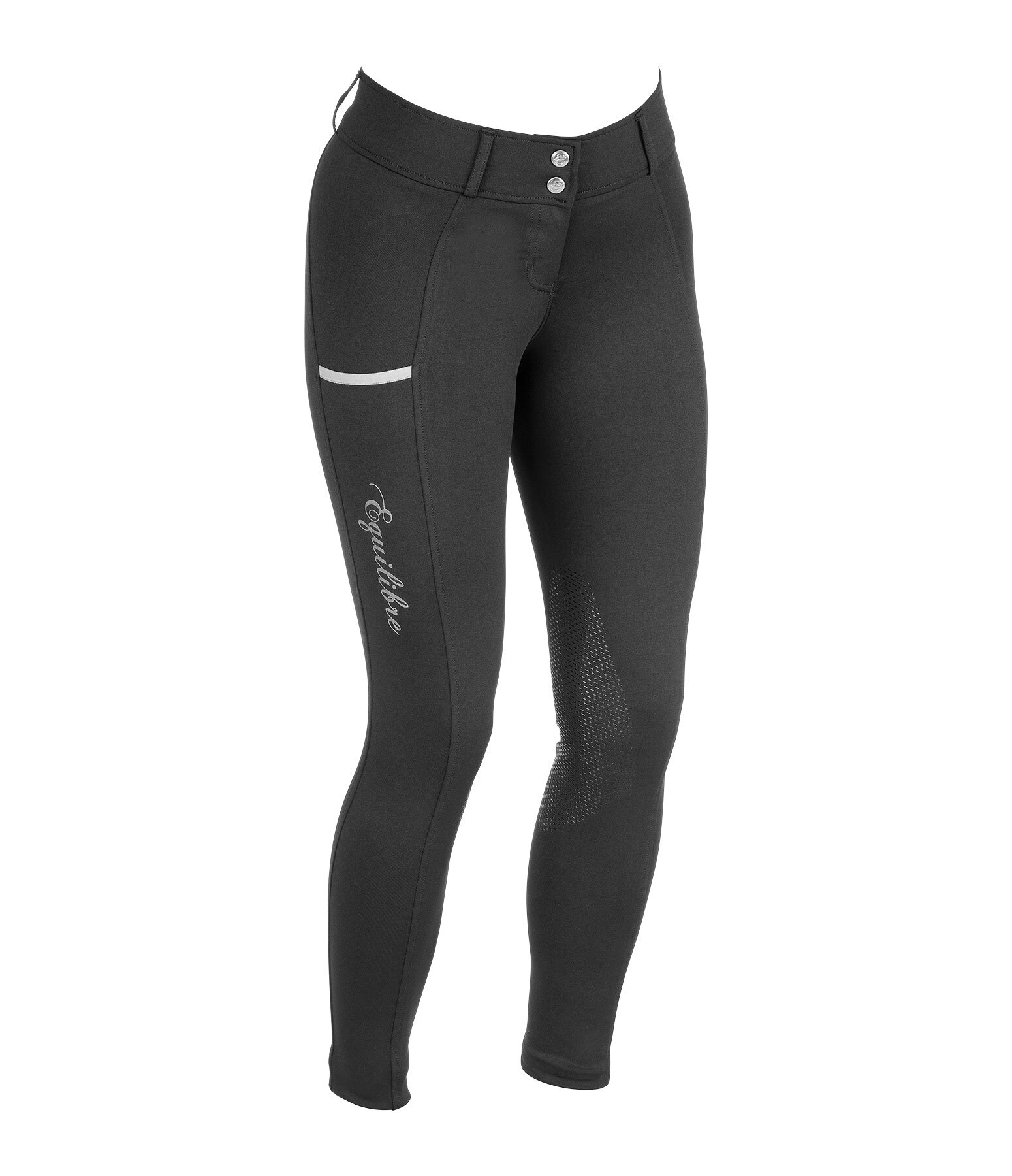 Pantaloni da equitazione hybrid con grip al ginocchio Functional-Basic