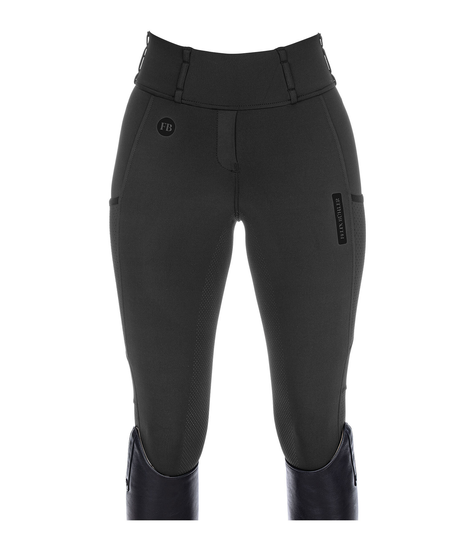 Leggings da equitazione estivi full grip Marina-Mesh