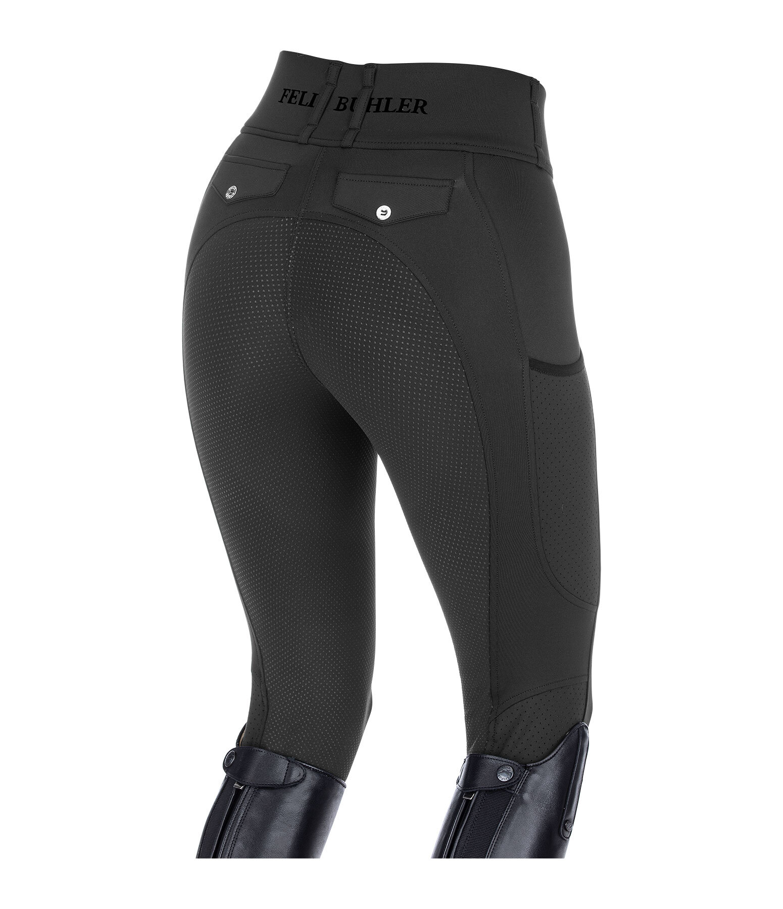 Leggings da equitazione estivi full grip Marina-Mesh