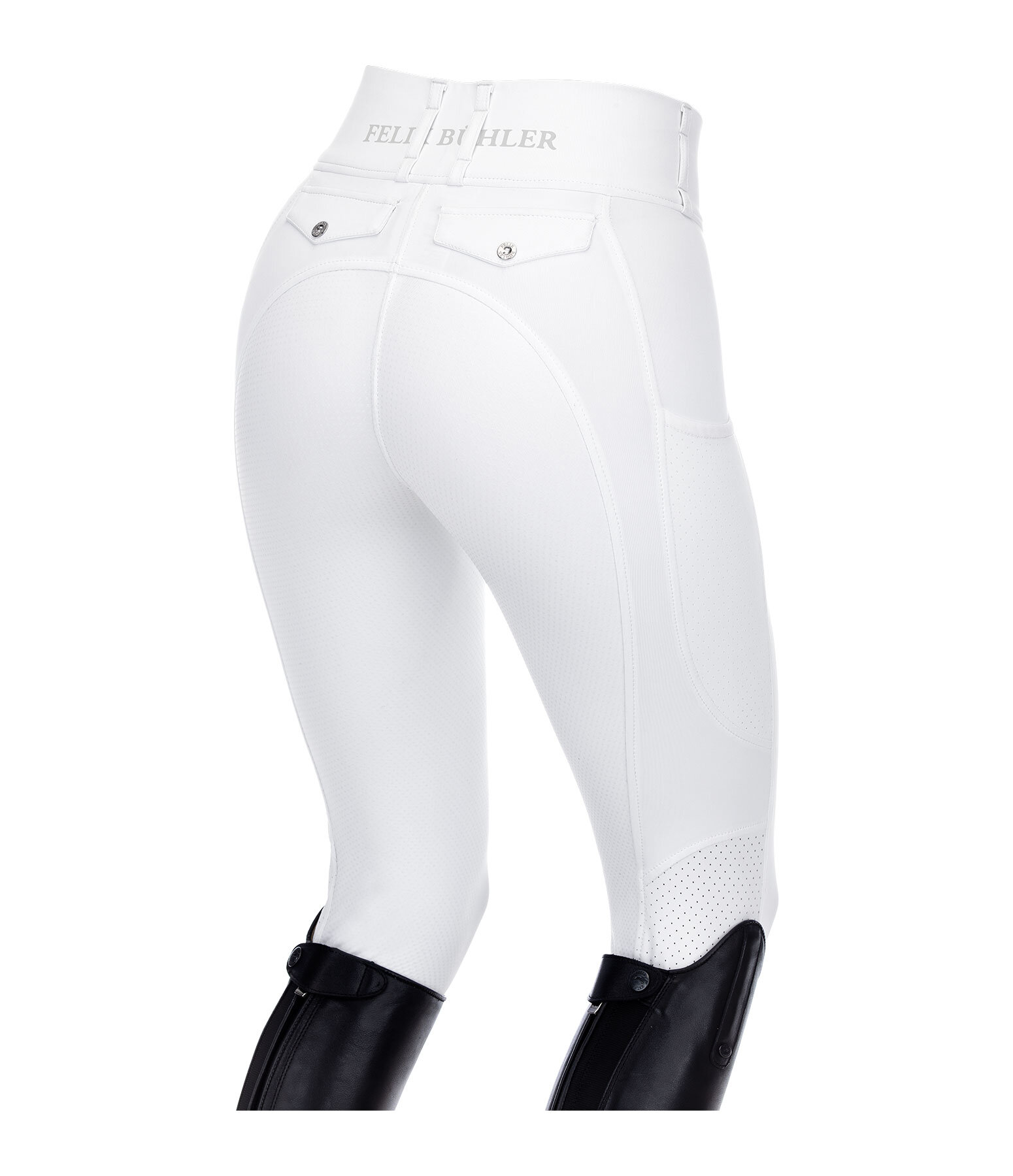 Leggings da equitazione estivi full grip Marina-Mesh