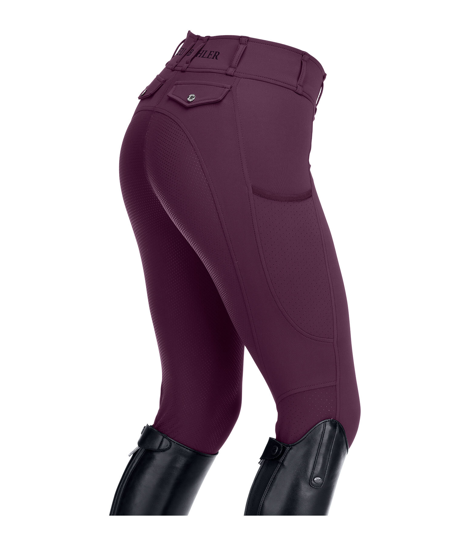 Pantaloni da equitazione hybrid estivi full grip Mesh Samira