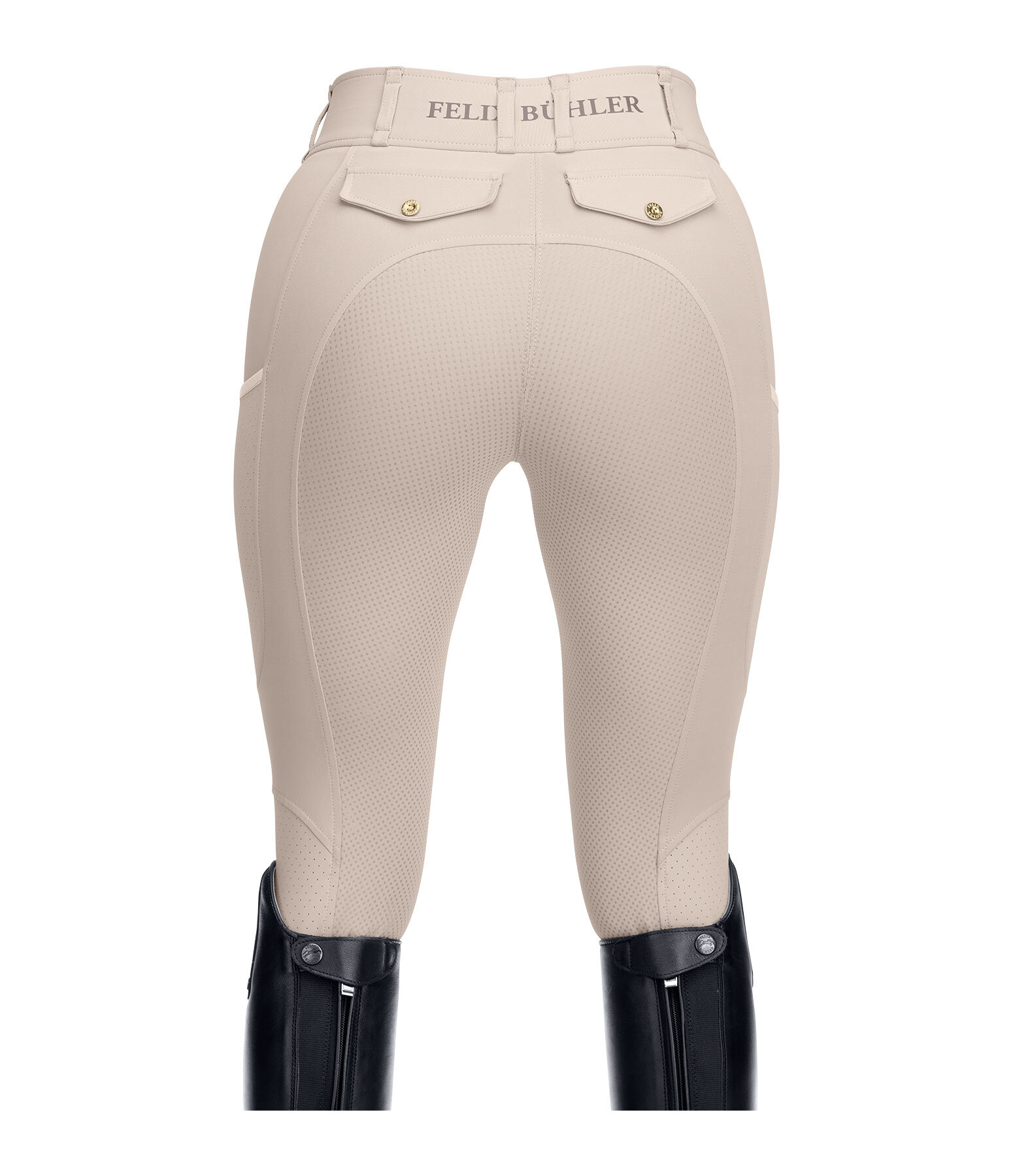 Pantaloni da equitazione hybrid estivi full grip Mesh Samira