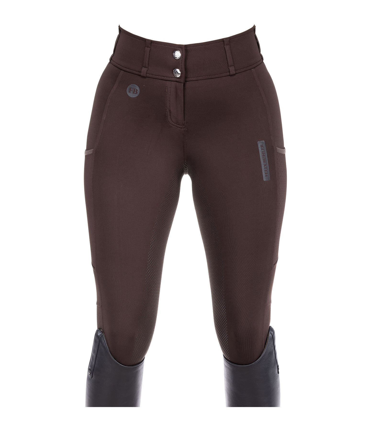 Pantaloni da equitazione hybrid estivi full grip Mesh Samira
