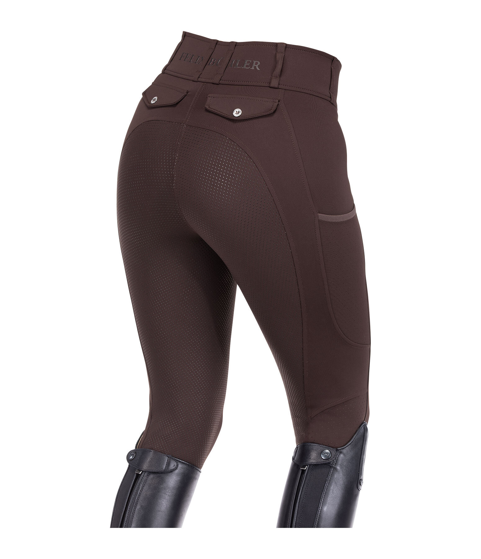 Pantaloni da equitazione hybrid estivi full grip Mesh Samira