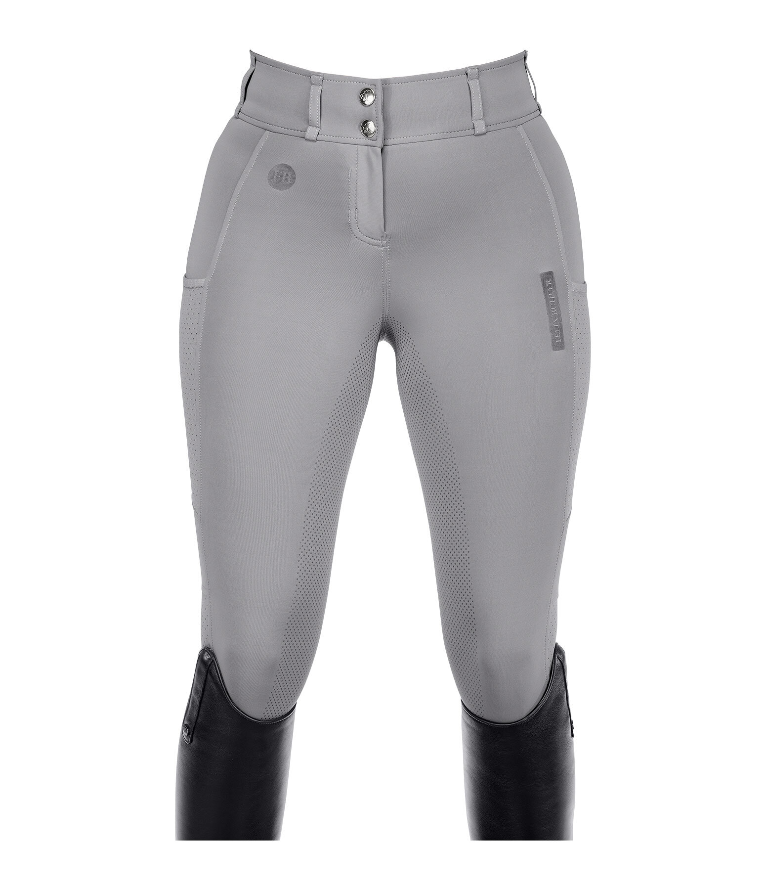 Pantaloni da equitazione hybrid estivi full grip Mesh Samira