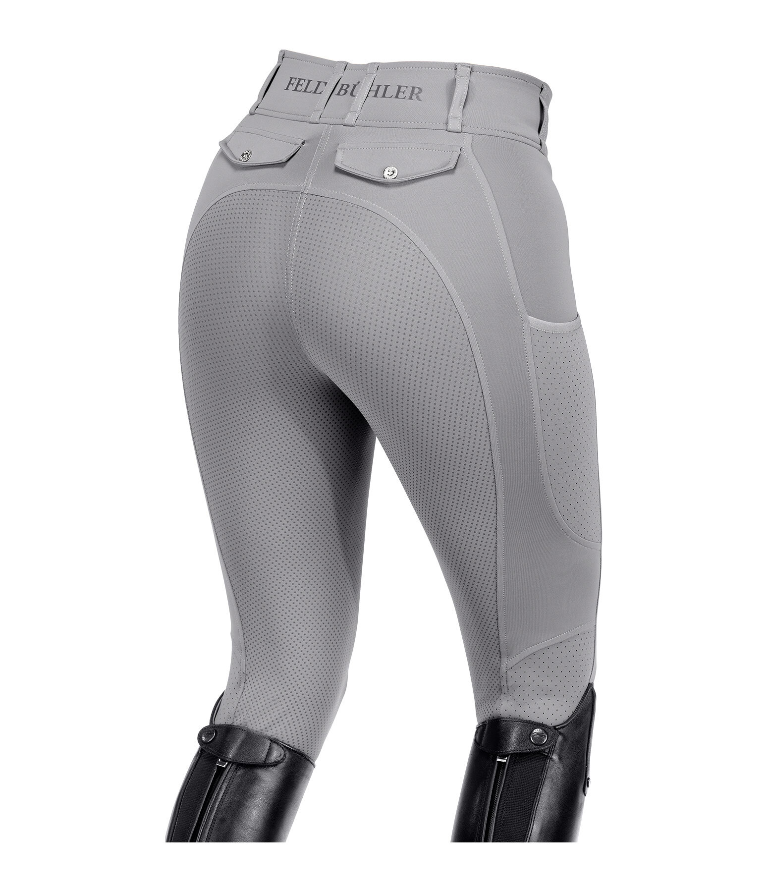 Pantaloni da equitazione hybrid estivi full grip Mesh Samira