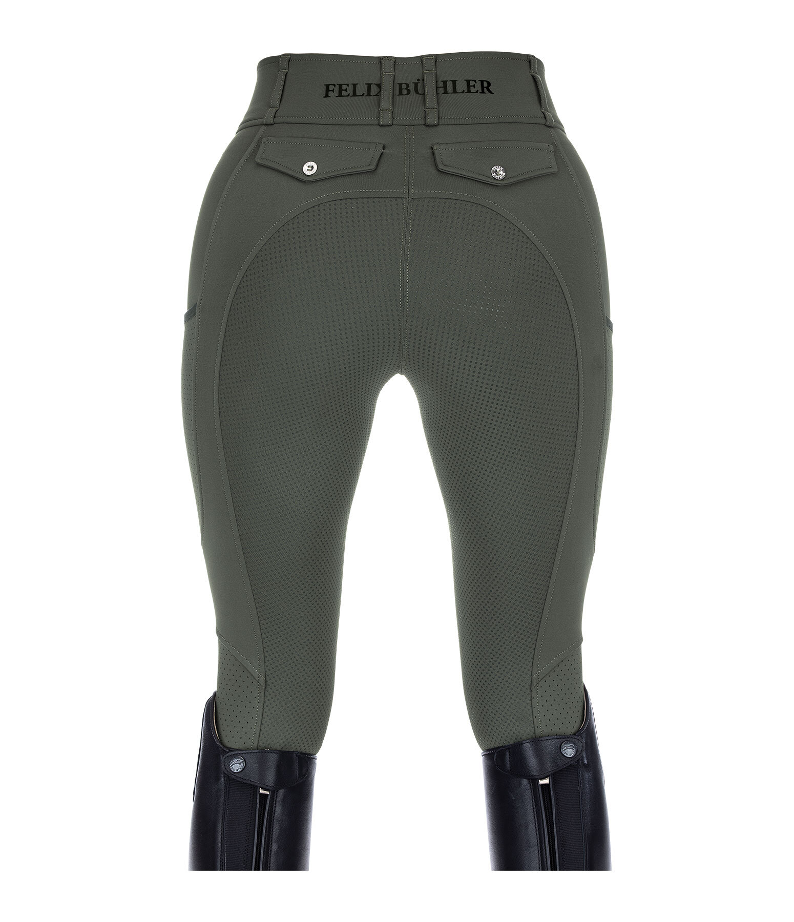 Pantaloni da equitazione hybrid estivi full grip Samira-Mesh