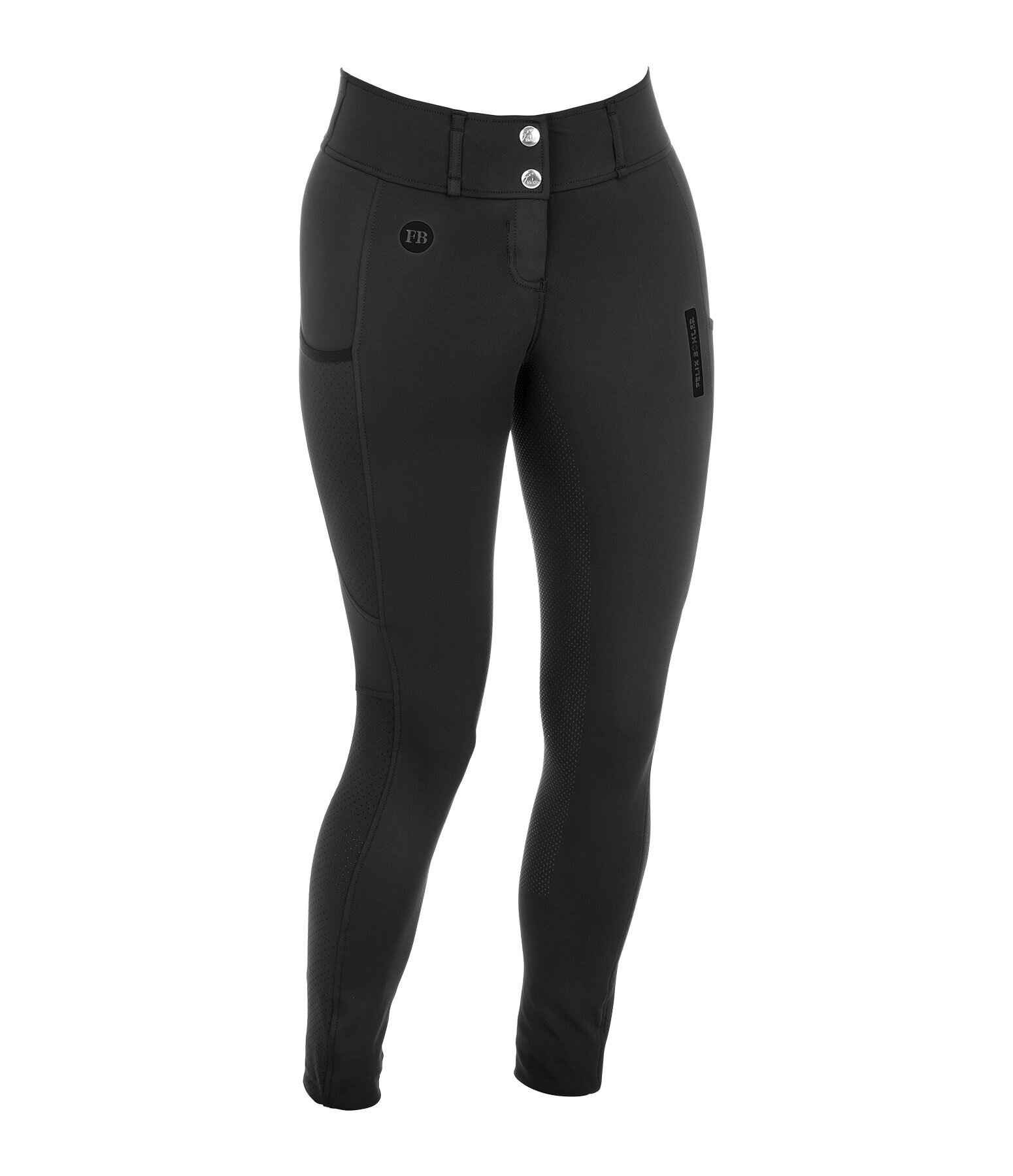 Pantaloni da equitazione hybrid estivi full grip Samira-Mesh