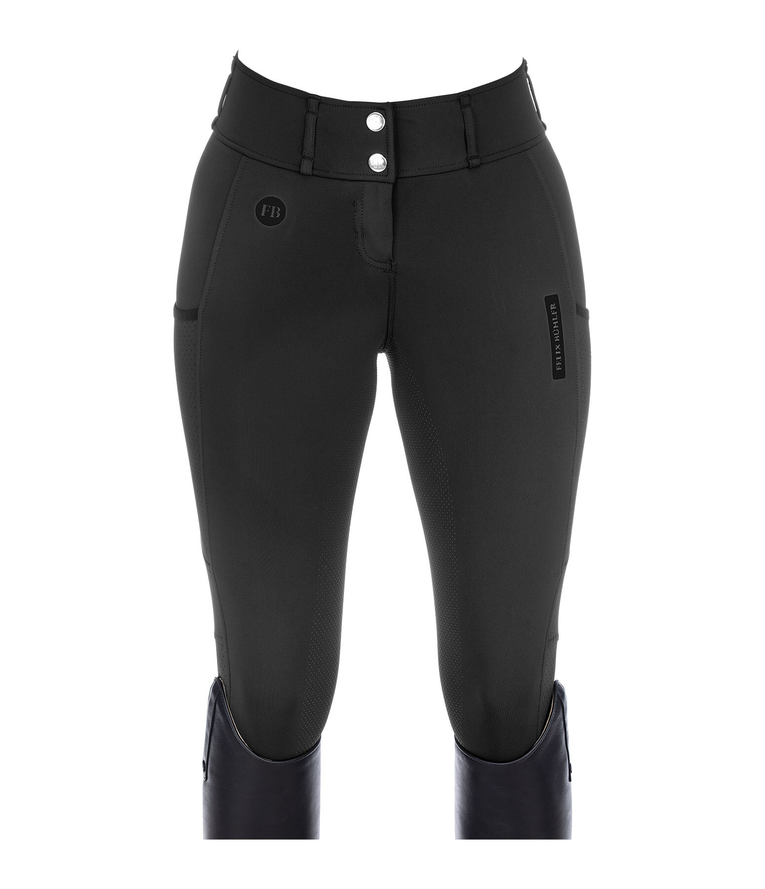 Pantaloni da equitazione hybrid estivi full grip Samira-Mesh