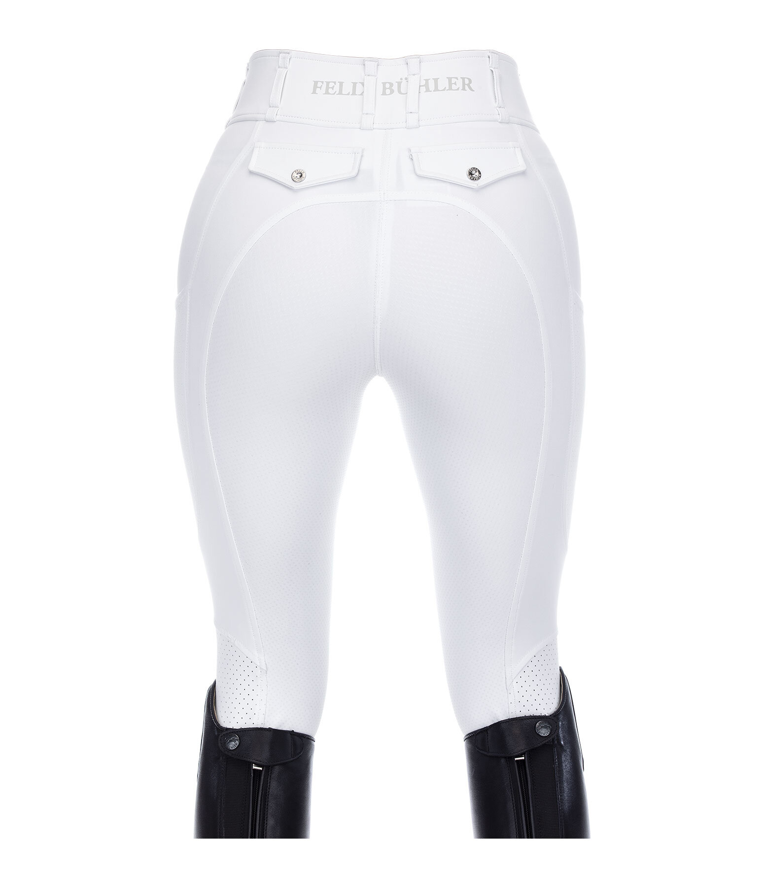 Pantaloni da equitazione hybrid estivi full grip Samira-Mesh