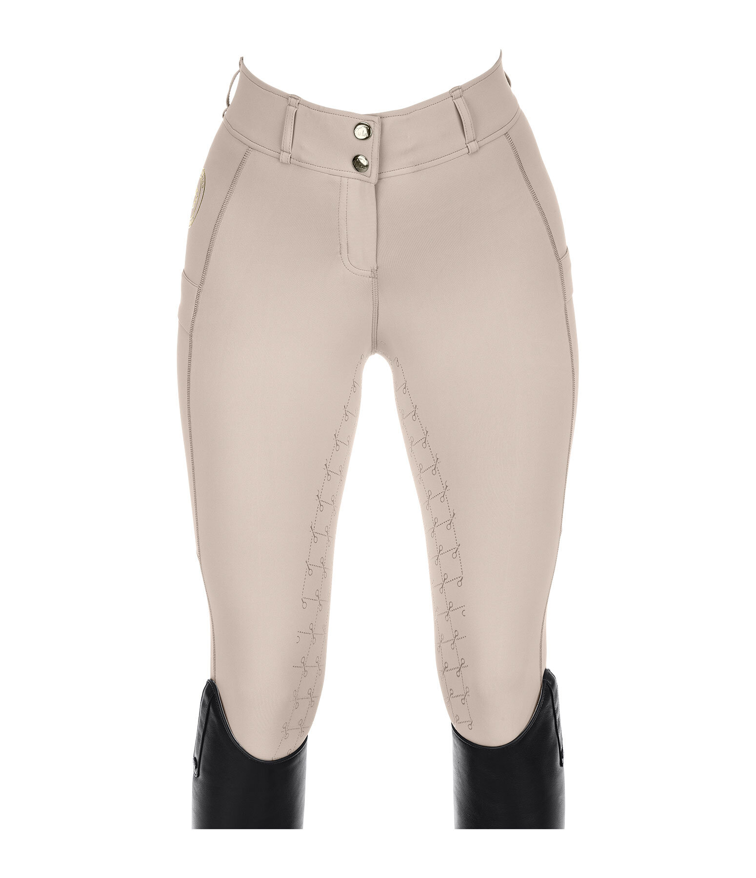 Pantaloni da equitazione hybrid full grip Kathleen