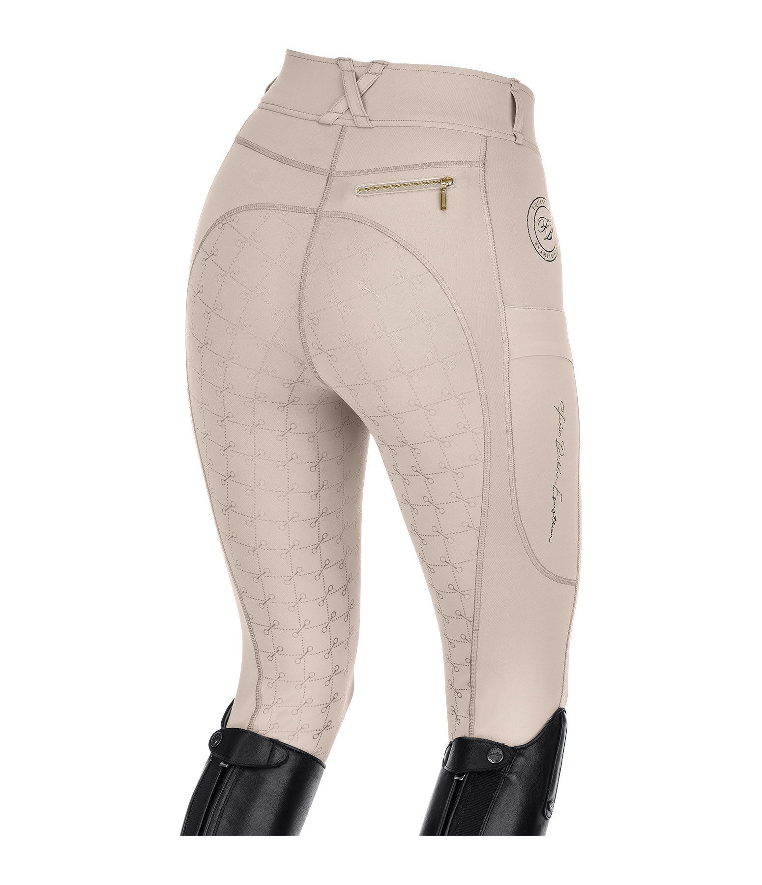 Pantaloni da equitazione hybrid full grip Kathleen