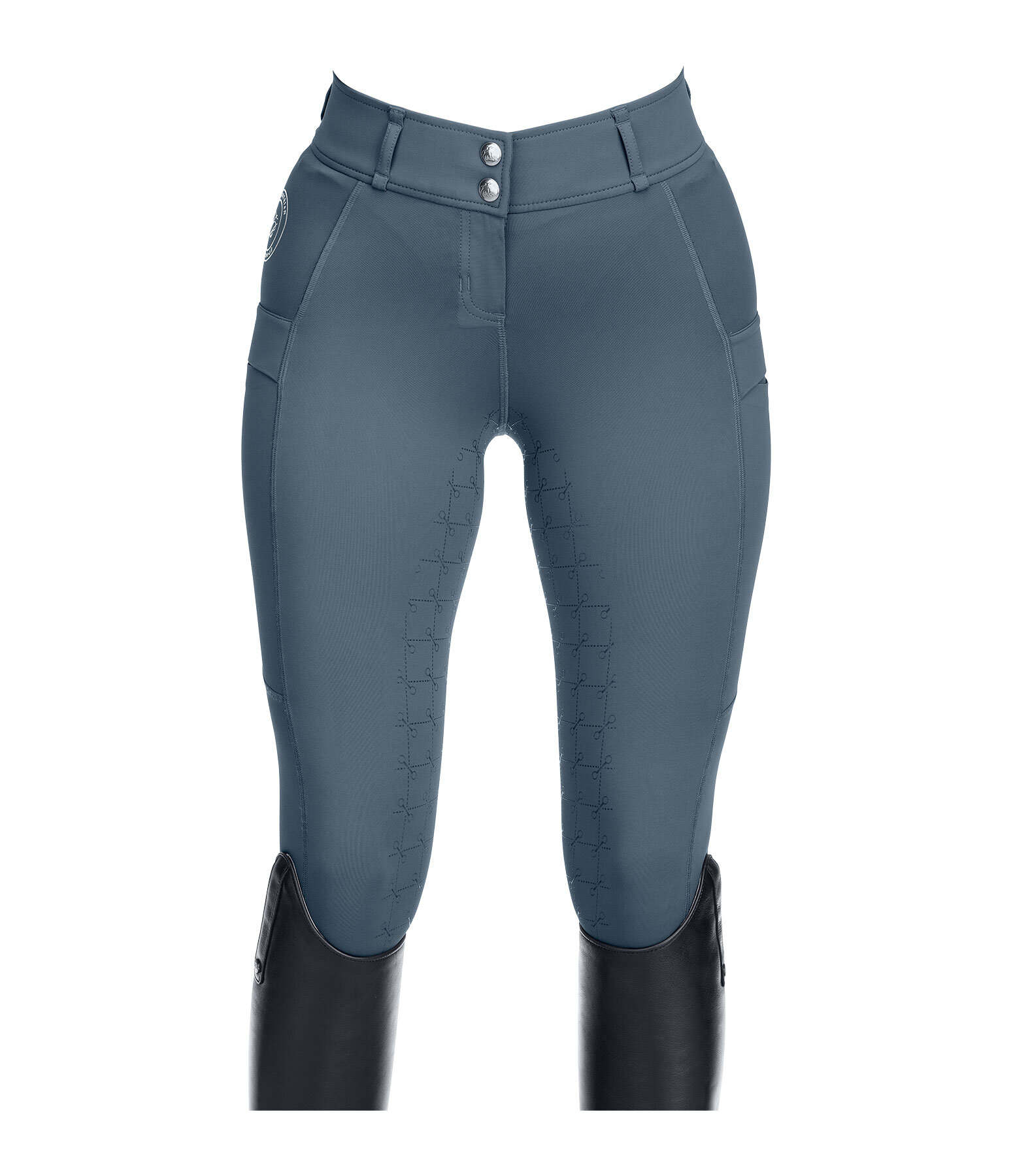 Pantaloni da equitazione hybrid full grip Kathleen