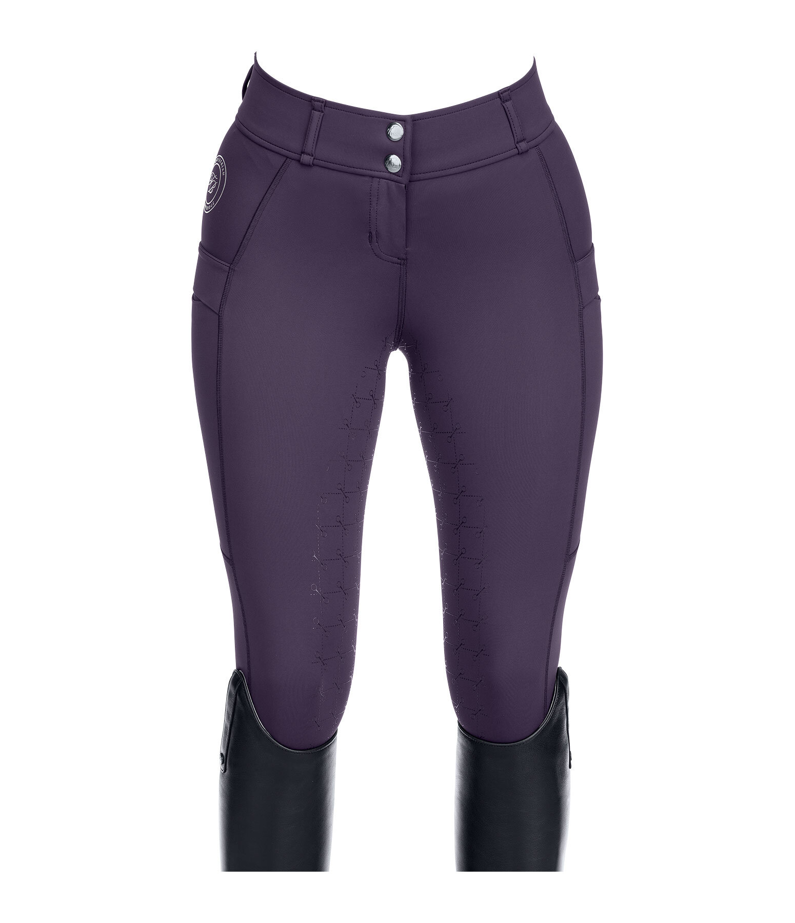 Pantaloni da equitazione hybrid full grip Kathleen