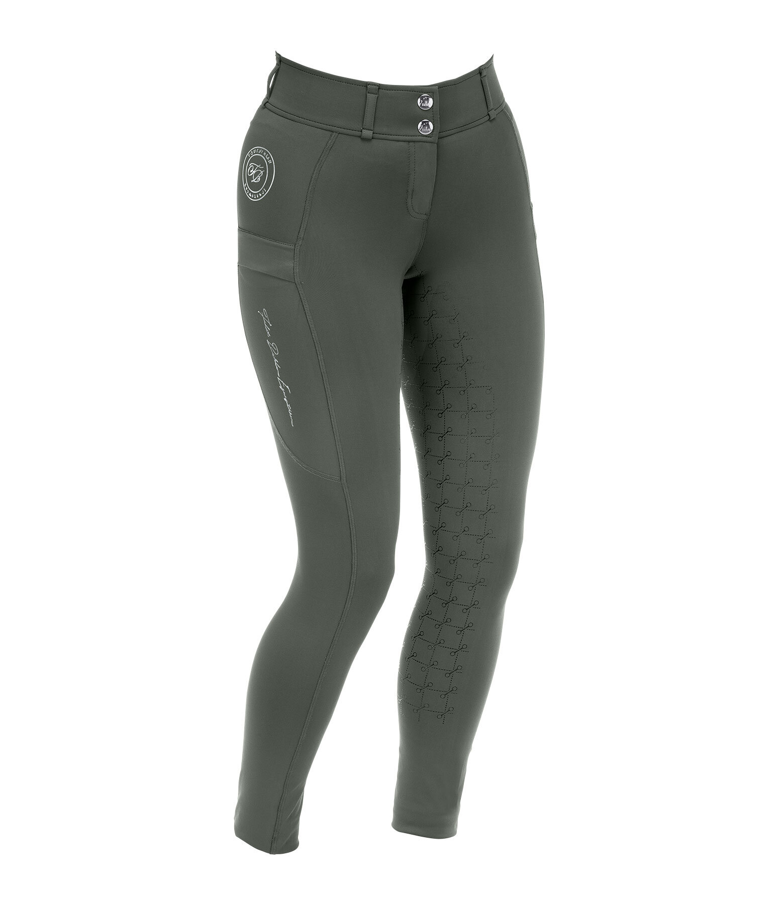 Pantaloni da equitazione hybrid full grip Kathleen