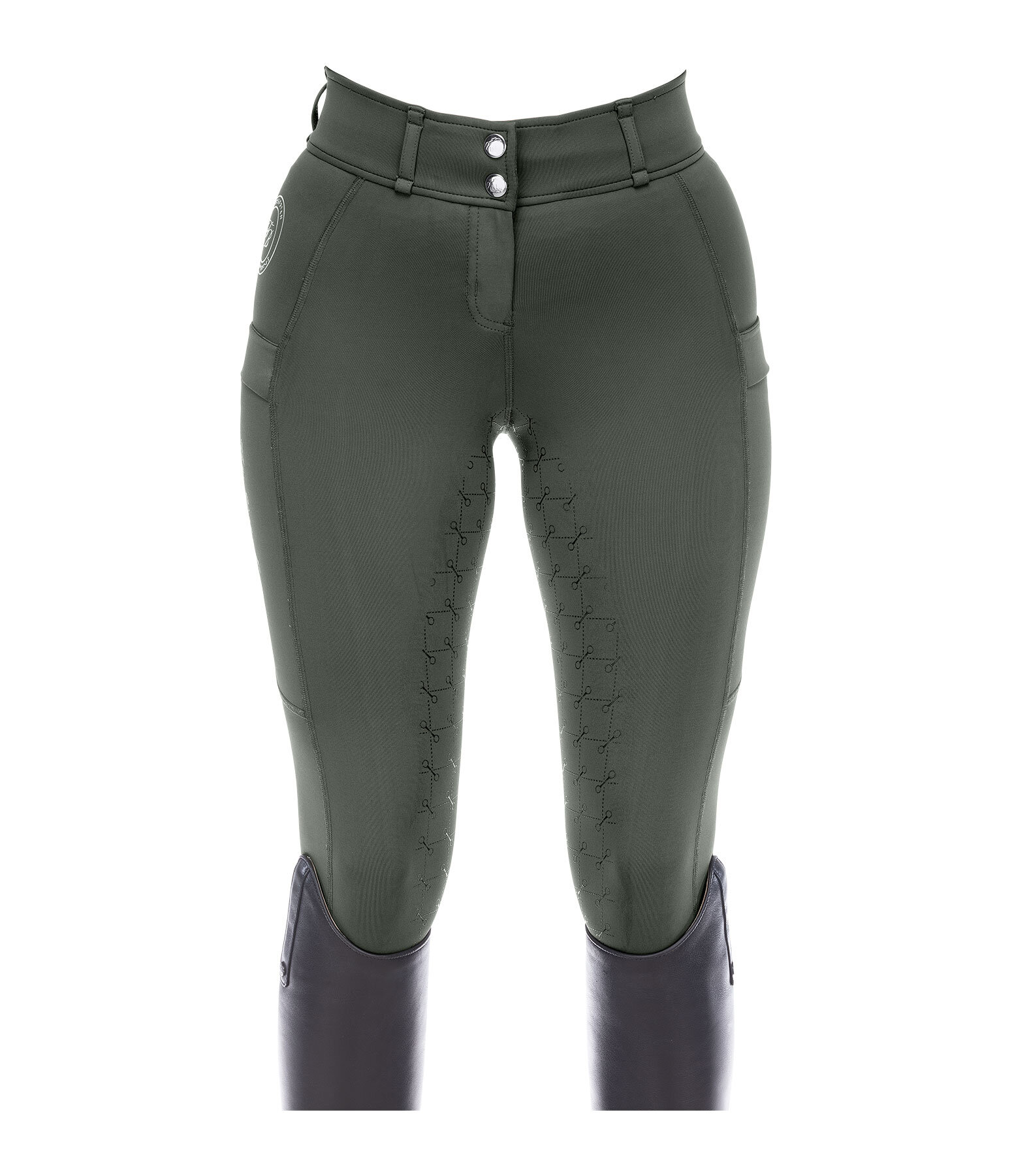 Pantaloni da equitazione hybrid full grip Kathleen