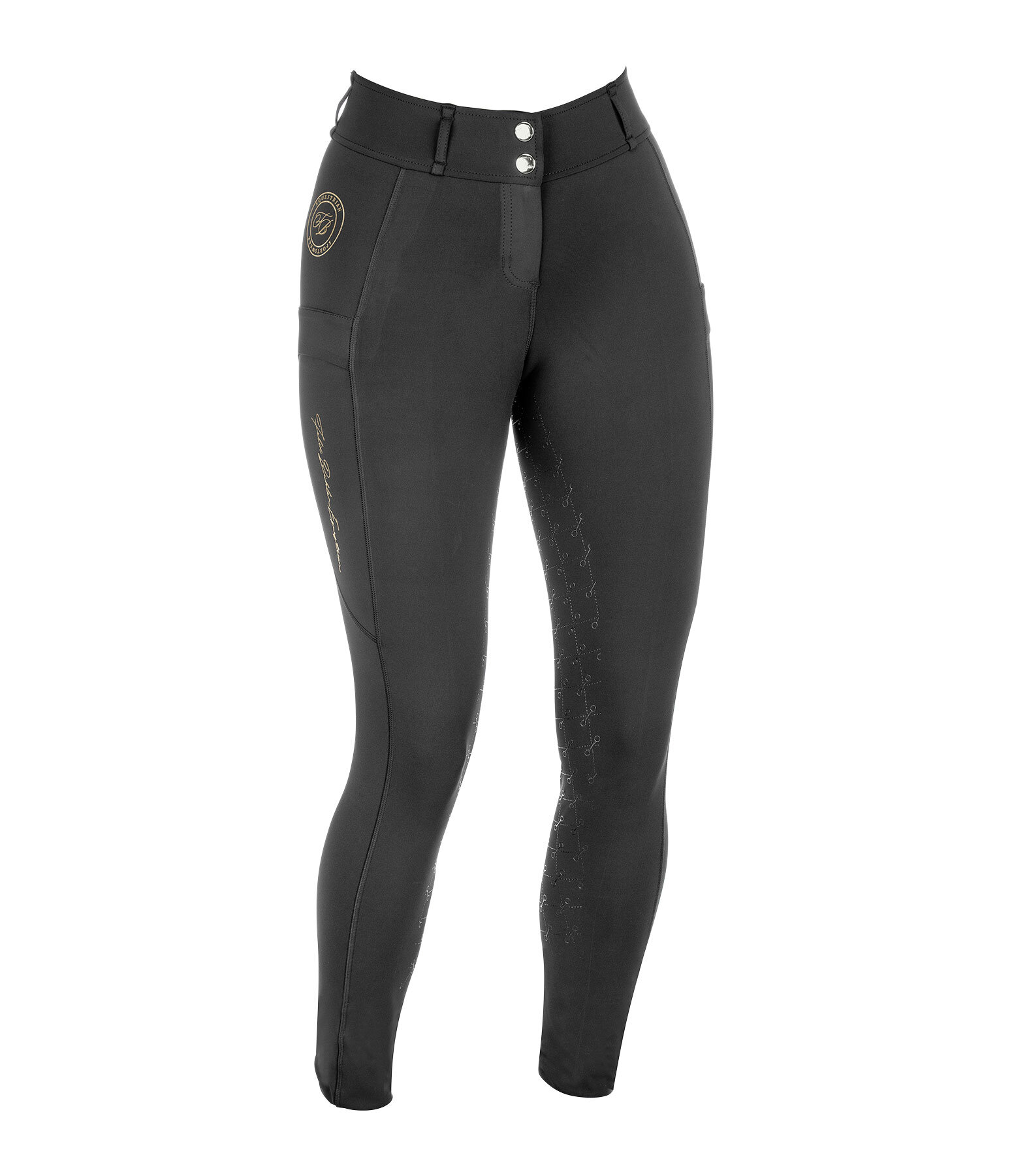 Pantaloni da equitazione hybrid full grip Kathleen