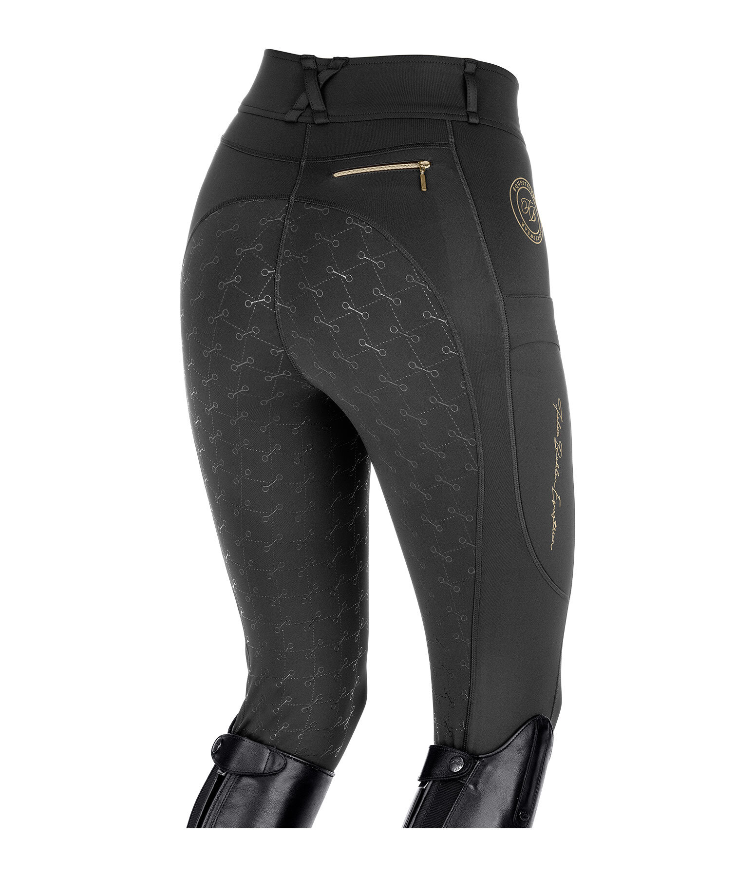 Pantaloni da equitazione hybrid full grip Kathleen