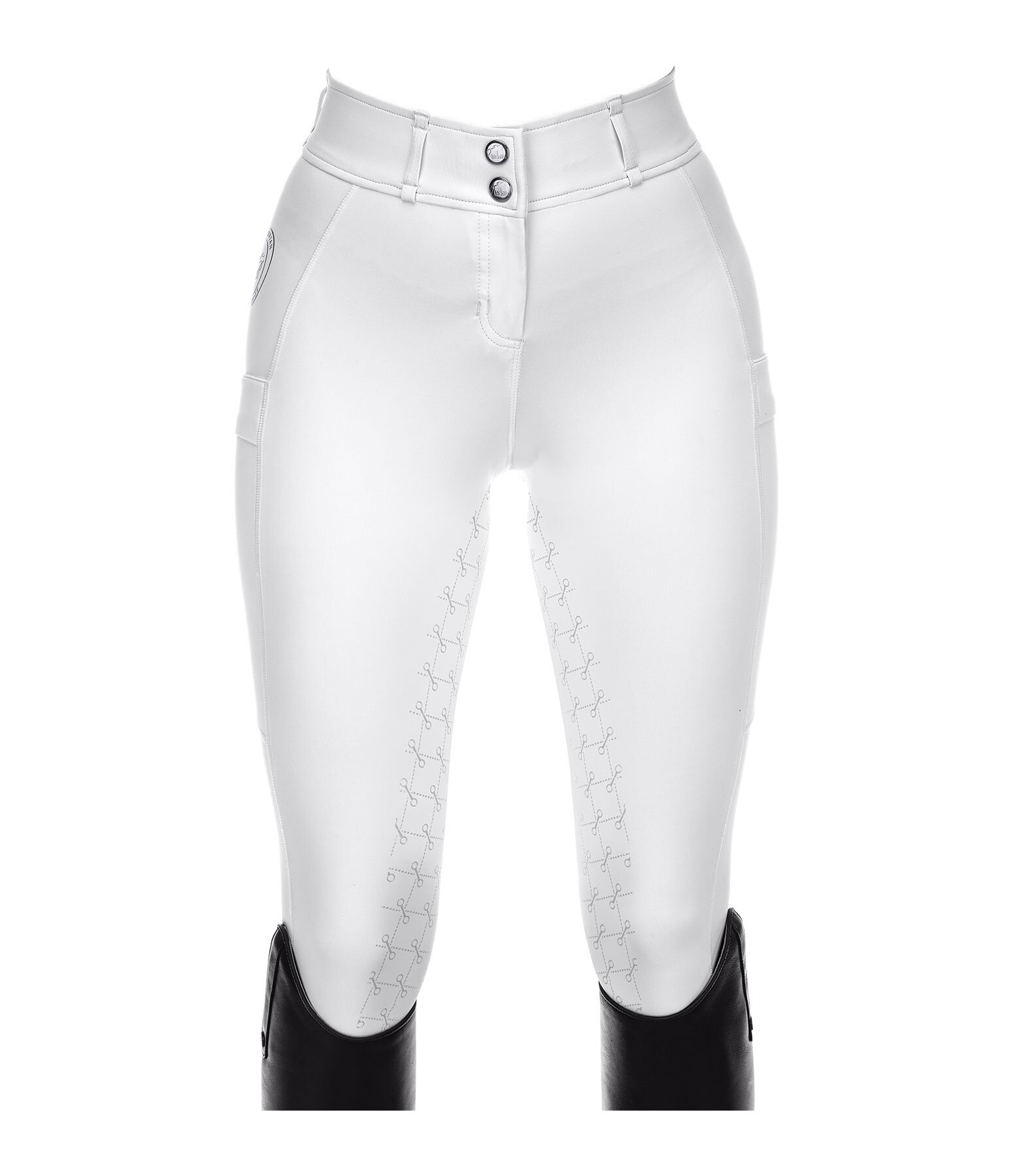 Pantaloni da equitazione hybrid full grip Kathleen