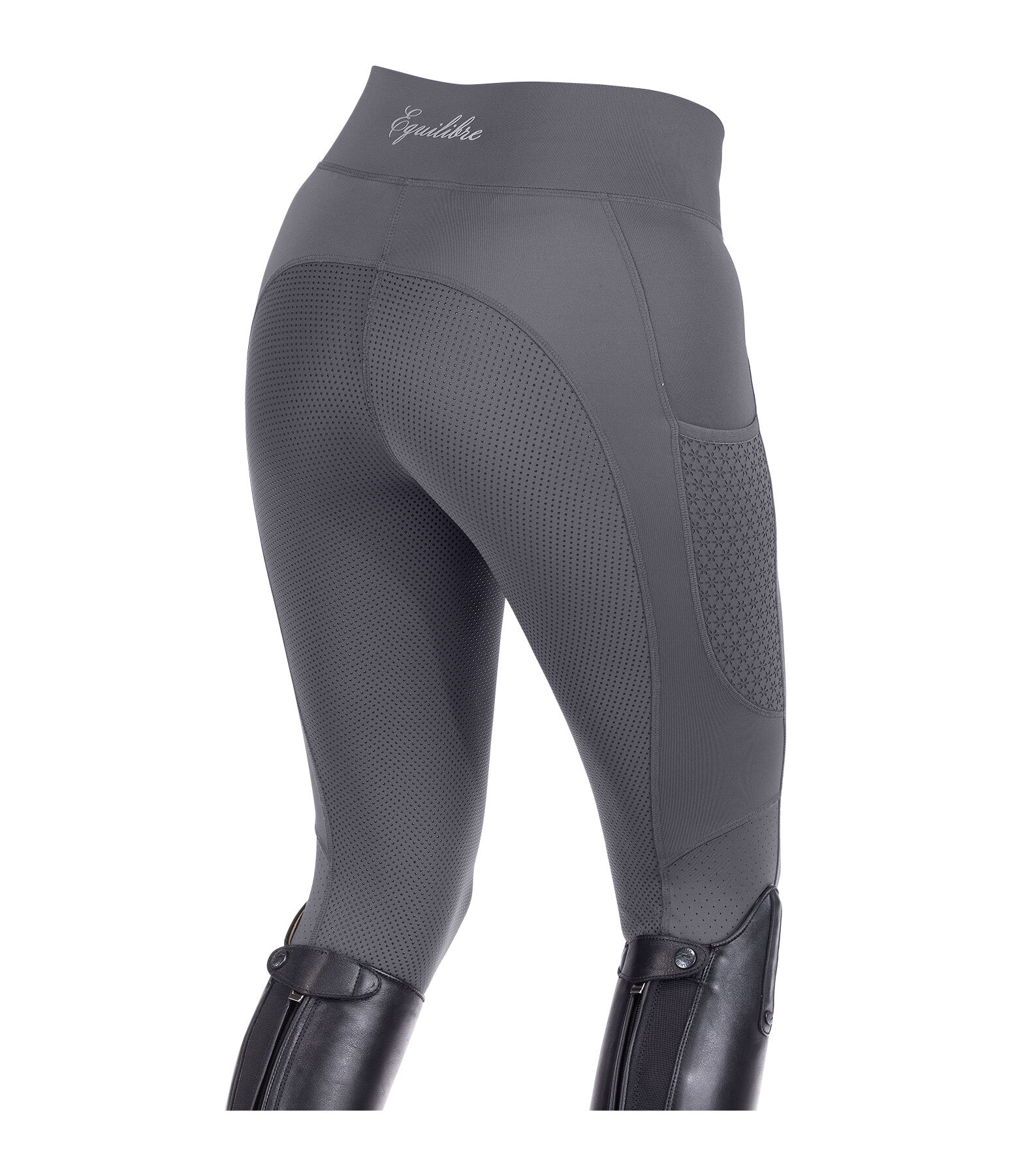 Leggings da equitazione estivi full grip Amanda