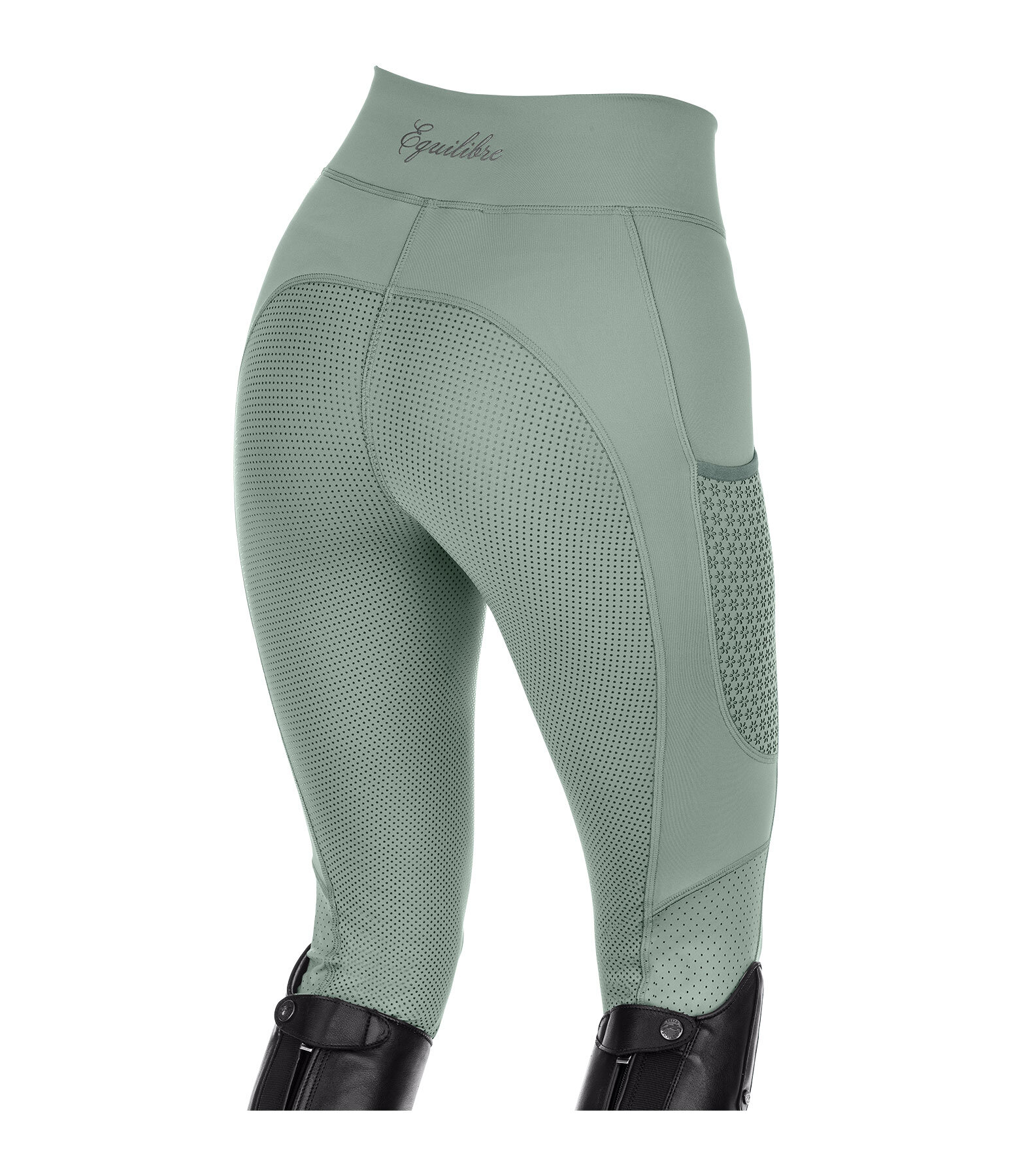 Leggings da equitazione estivi full grip Amanda