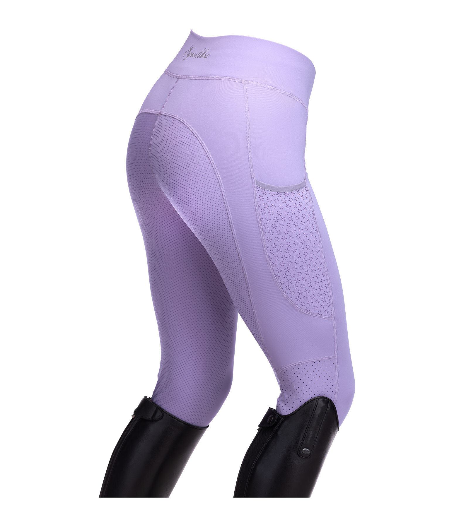 Leggings da equitazione estivi full grip Amanda