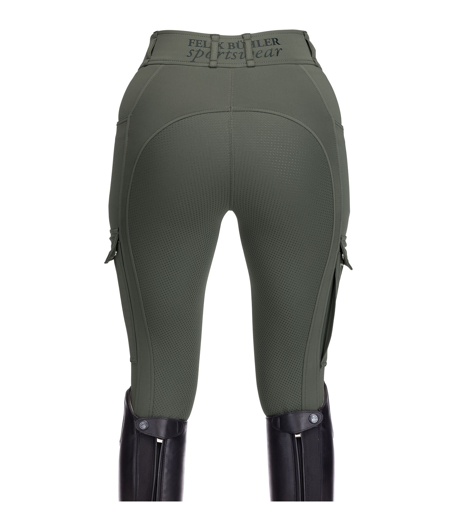 Pantaloni da equitazione hybrid full grip Melina