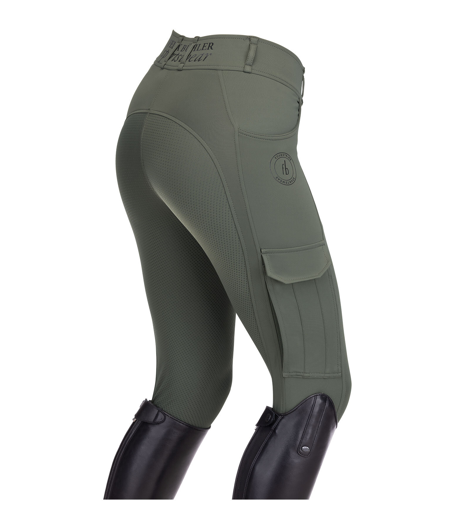 Pantaloni da equitazione hybrid full grip Melina